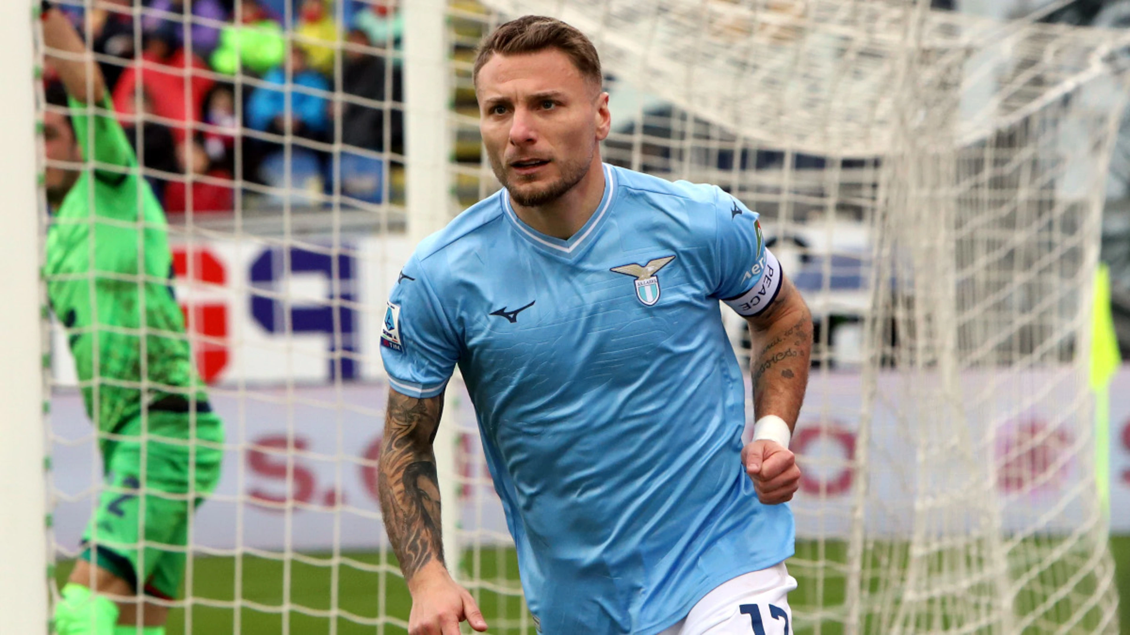Immobile nets 200th Serie A goal as Lazio beat Cagliari