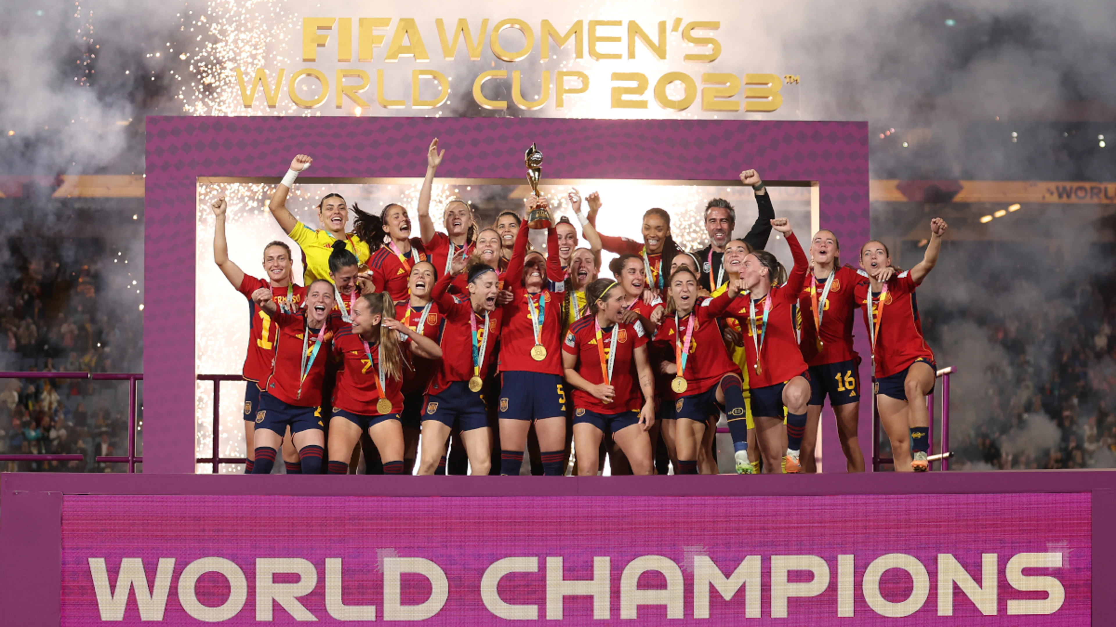 Spain tame England to win Women's World Cup for first time