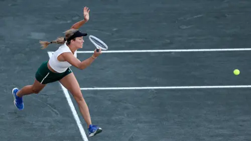 Elise Mertens v Danielle Collins | Charleston Open | QF3 | Highlights | WTA 500