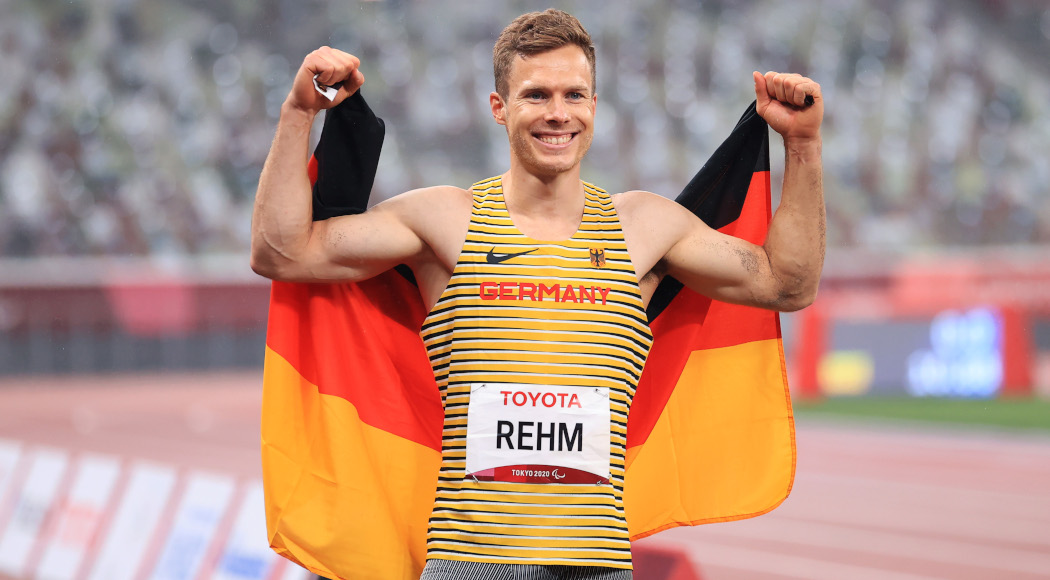 Germany's 'Blade Jumper' gets gold but no world record