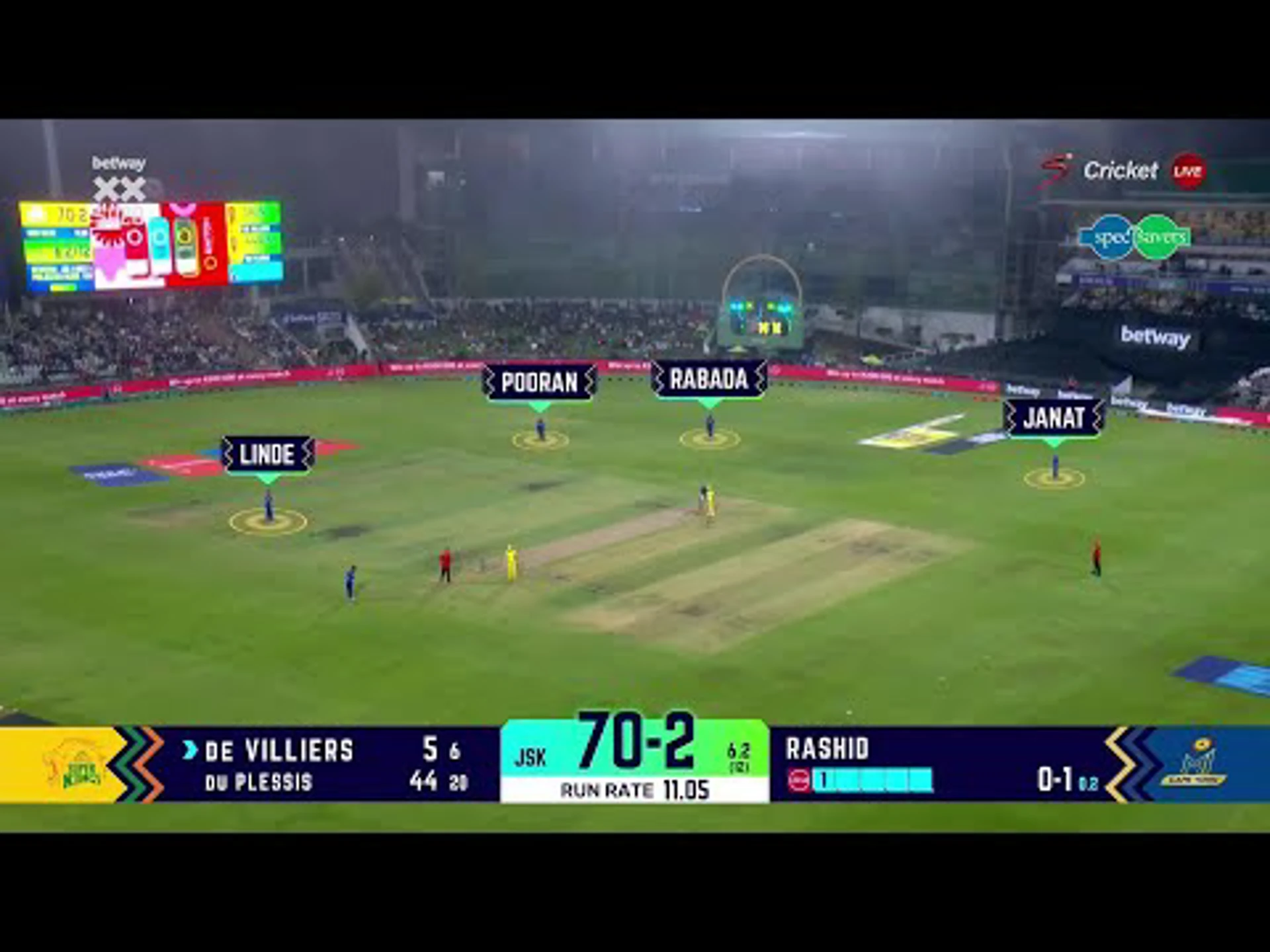 Reeza Hendricks with a moment of brilliance!