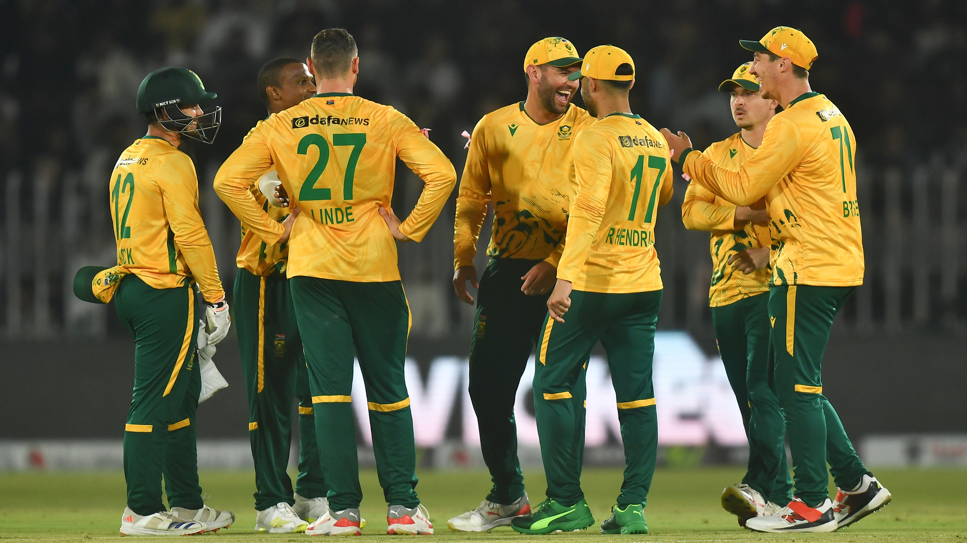 COMMANDING WIN: Proteas outplay Pakistan in first T20