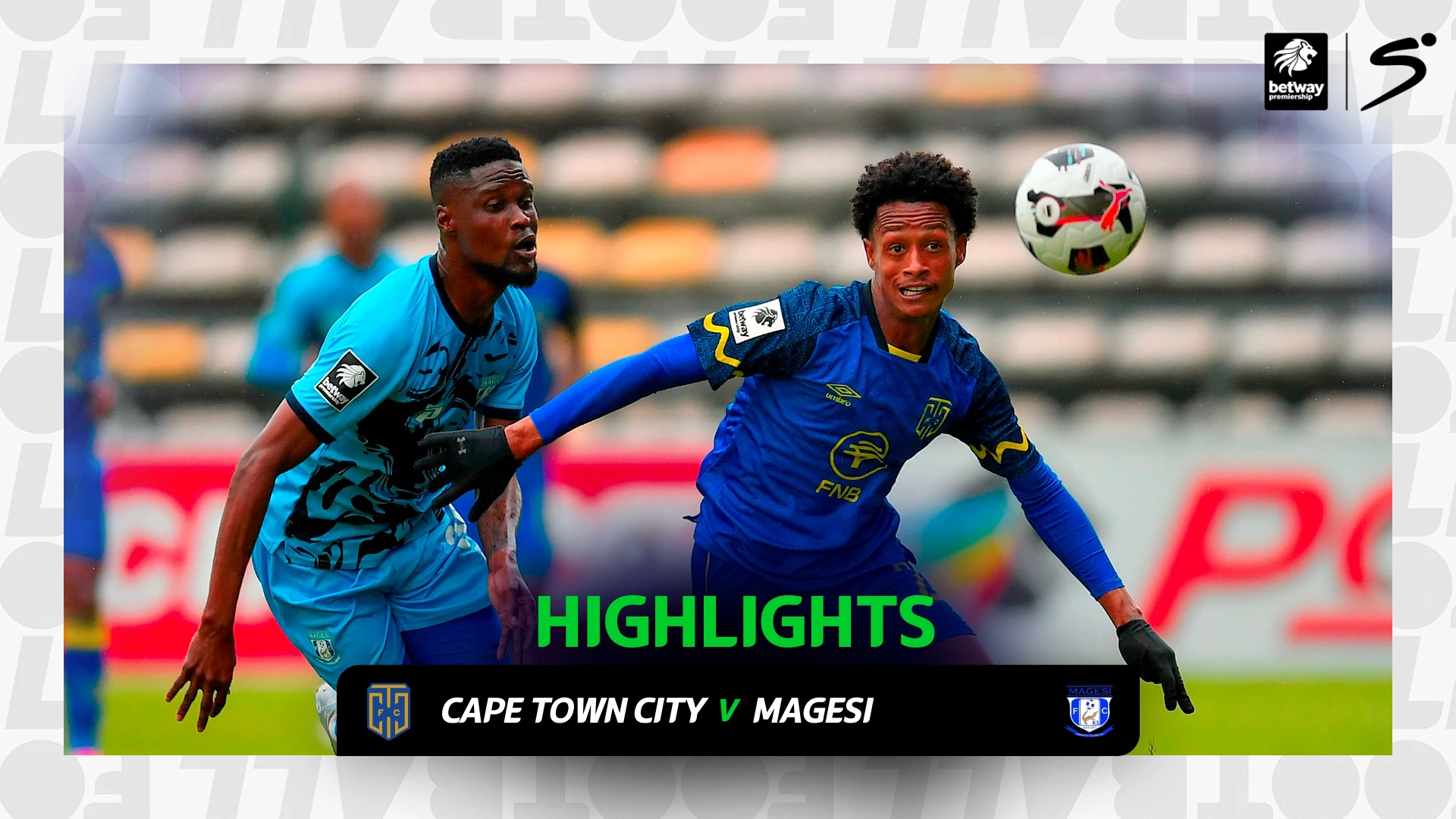 Cape Town City v Magesi | Match in 3 | Betway Premiership