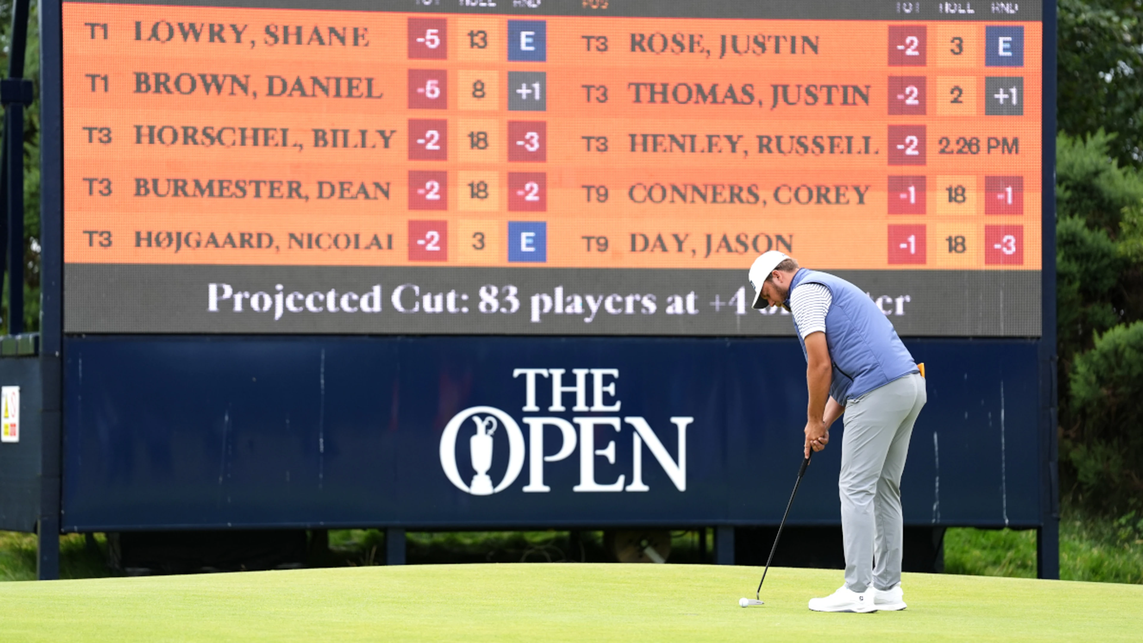 Brown stays grounded to keep unlikely Open dream alive