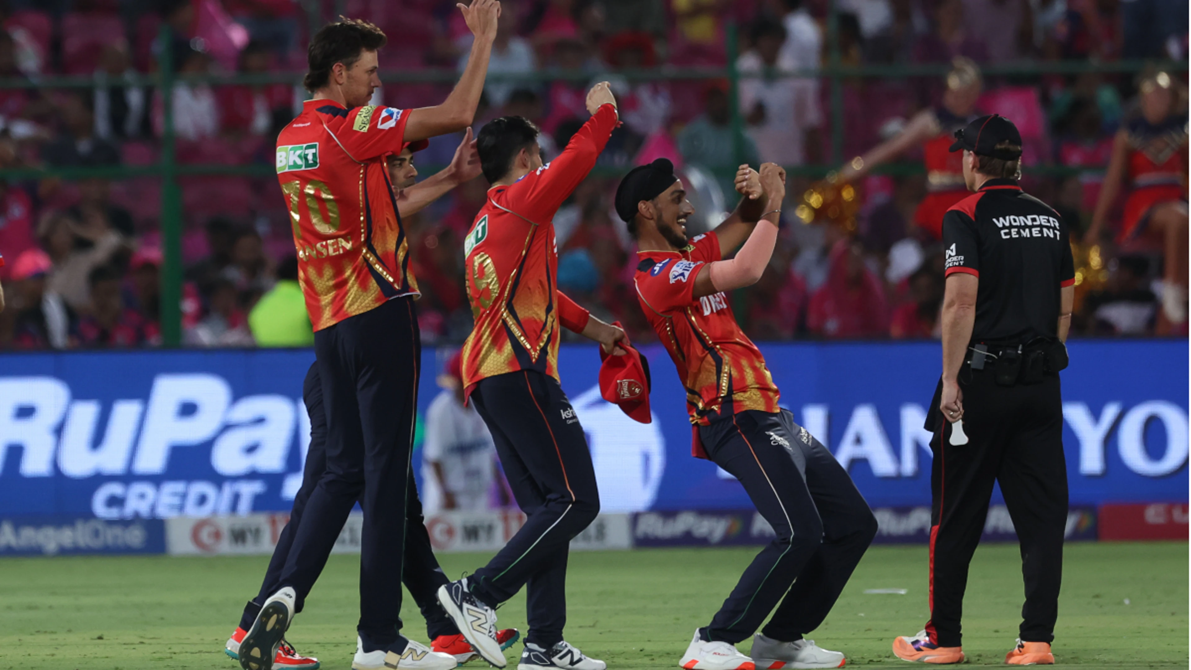 Punjab Kings defeat Rajasthan Royals by 10-runs