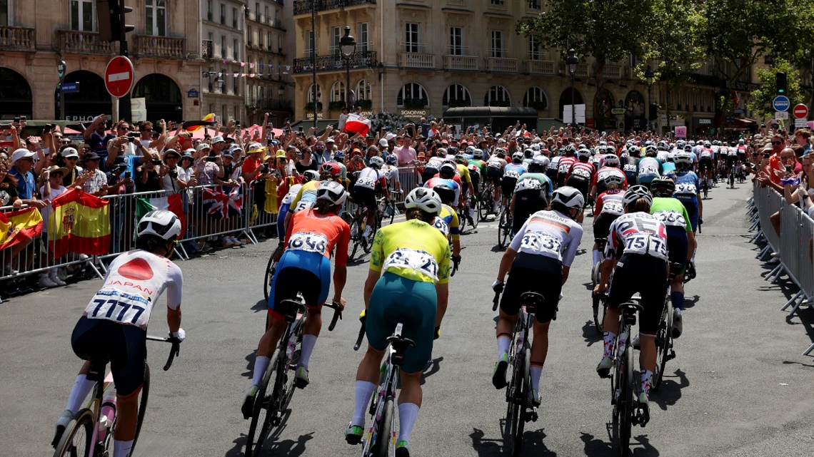 Paris 2024 Cycling Road Race Route Nanci Valeria