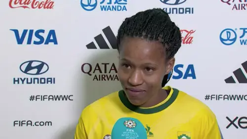 Post-match interview with Jermaine Seoposenwe | South Africa v Italy | FIFA Women's World Cup Group G