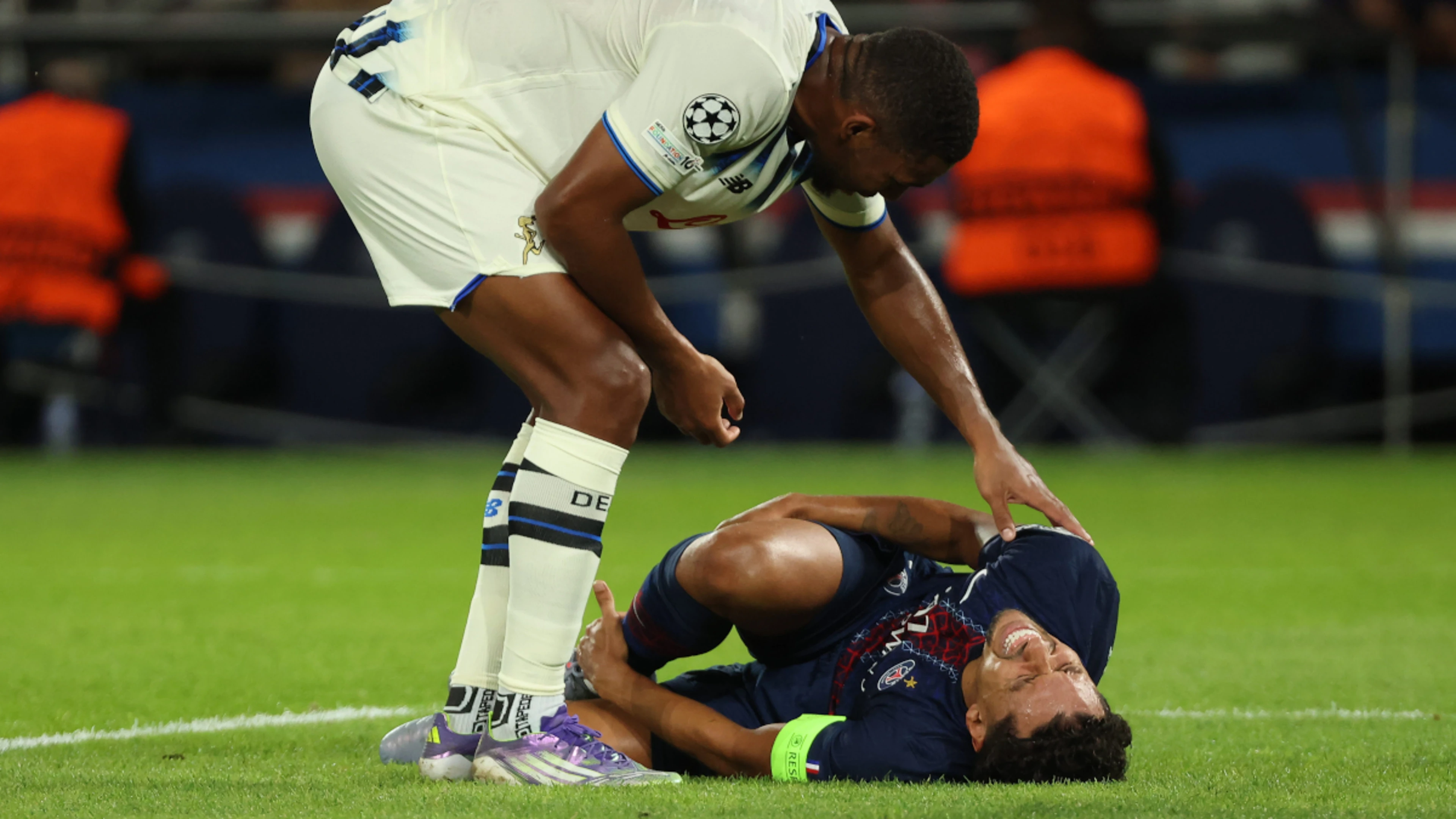 PSG captain Marquinhos out with thigh injury