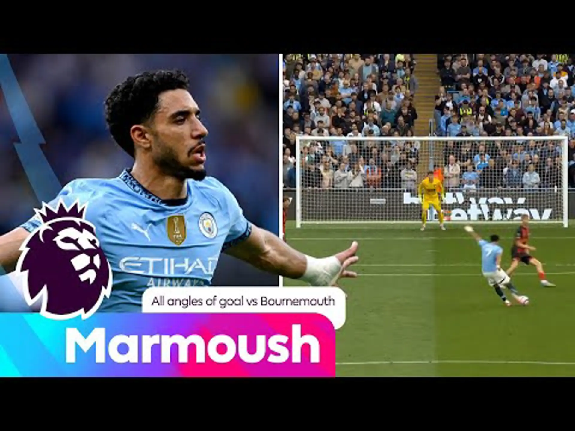 Goal of the season contender | Every angle of Marmoush's strike | Premier League
