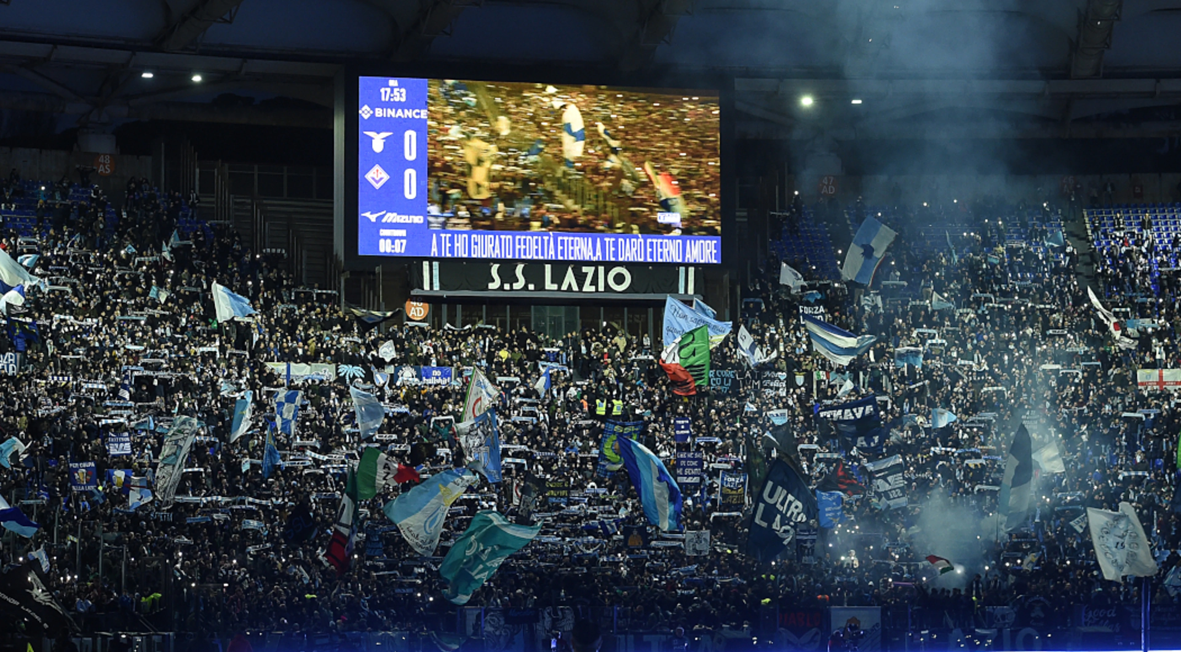 Italian FA probe anti-Semitic chants from Lazio fans
