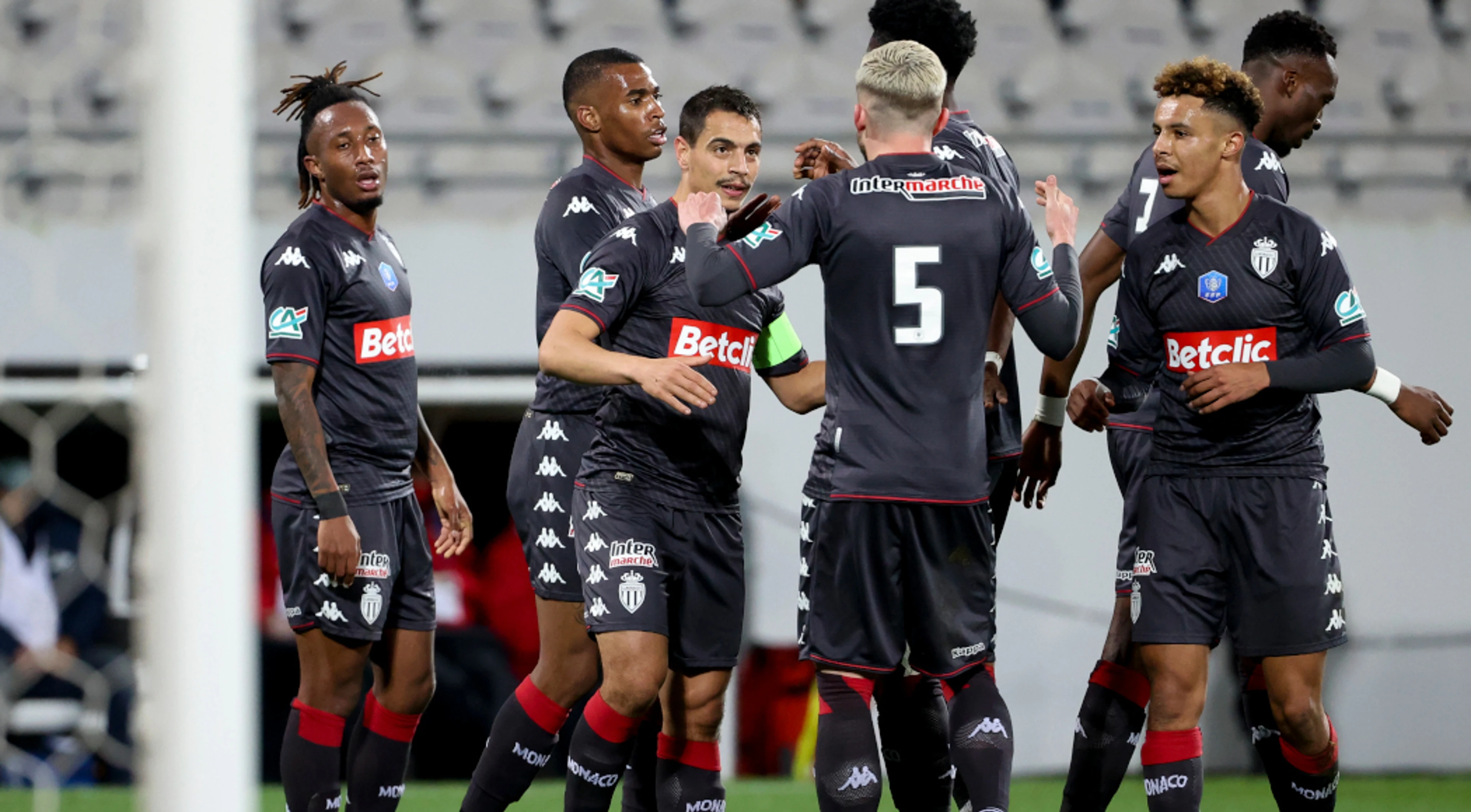 Monaco move up to fourth with win at Rennes