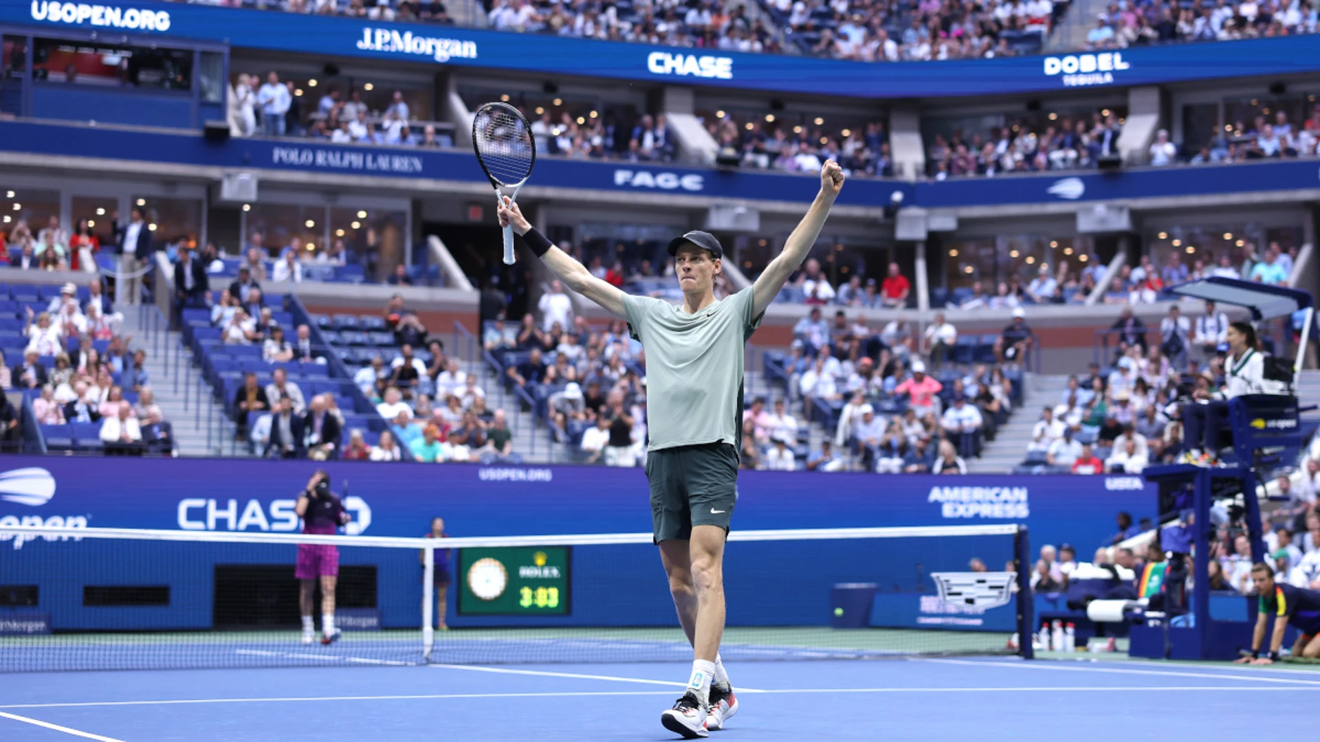 Sinner into US Open final as Fritz, Tiafoe battle to end American drought