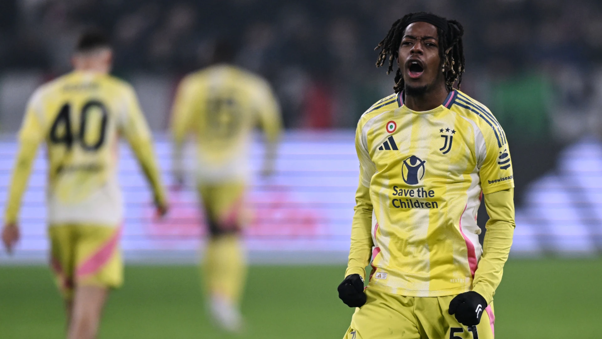 Late Mbangula goal salvages Juve's unbeaten league record in Bologna draw