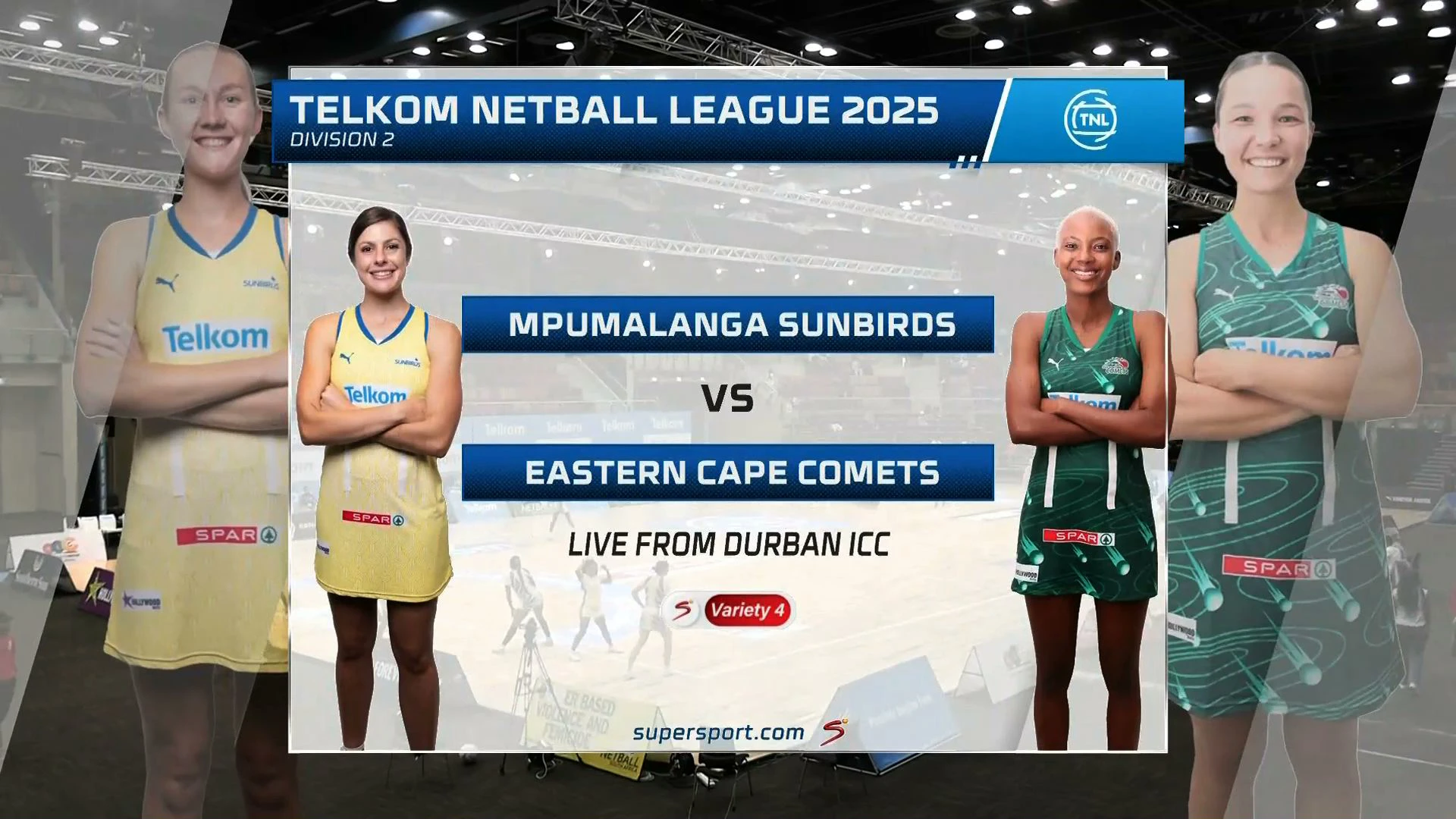 Sunbirds v Comets | Match Highlights | Netball League