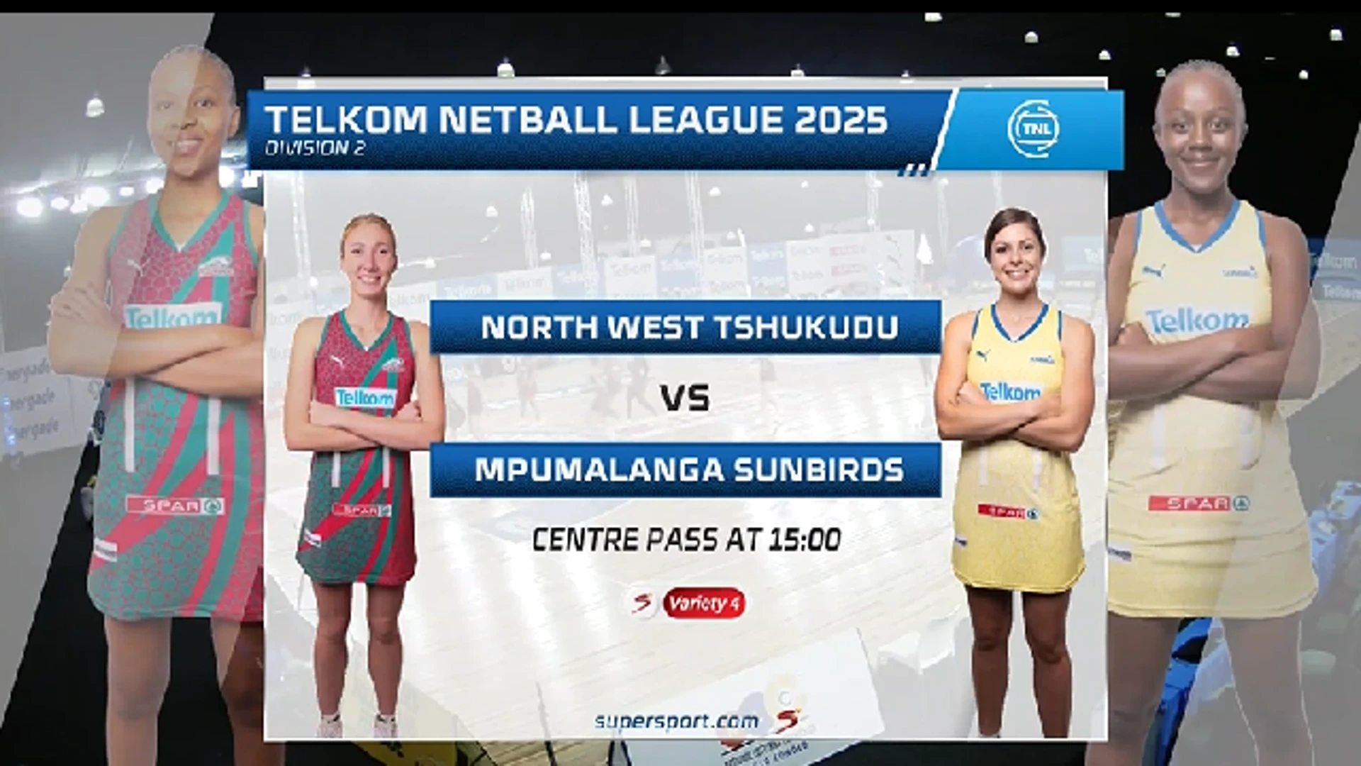 Tshukudu v Sunbirds | Match Highlights | Netball League