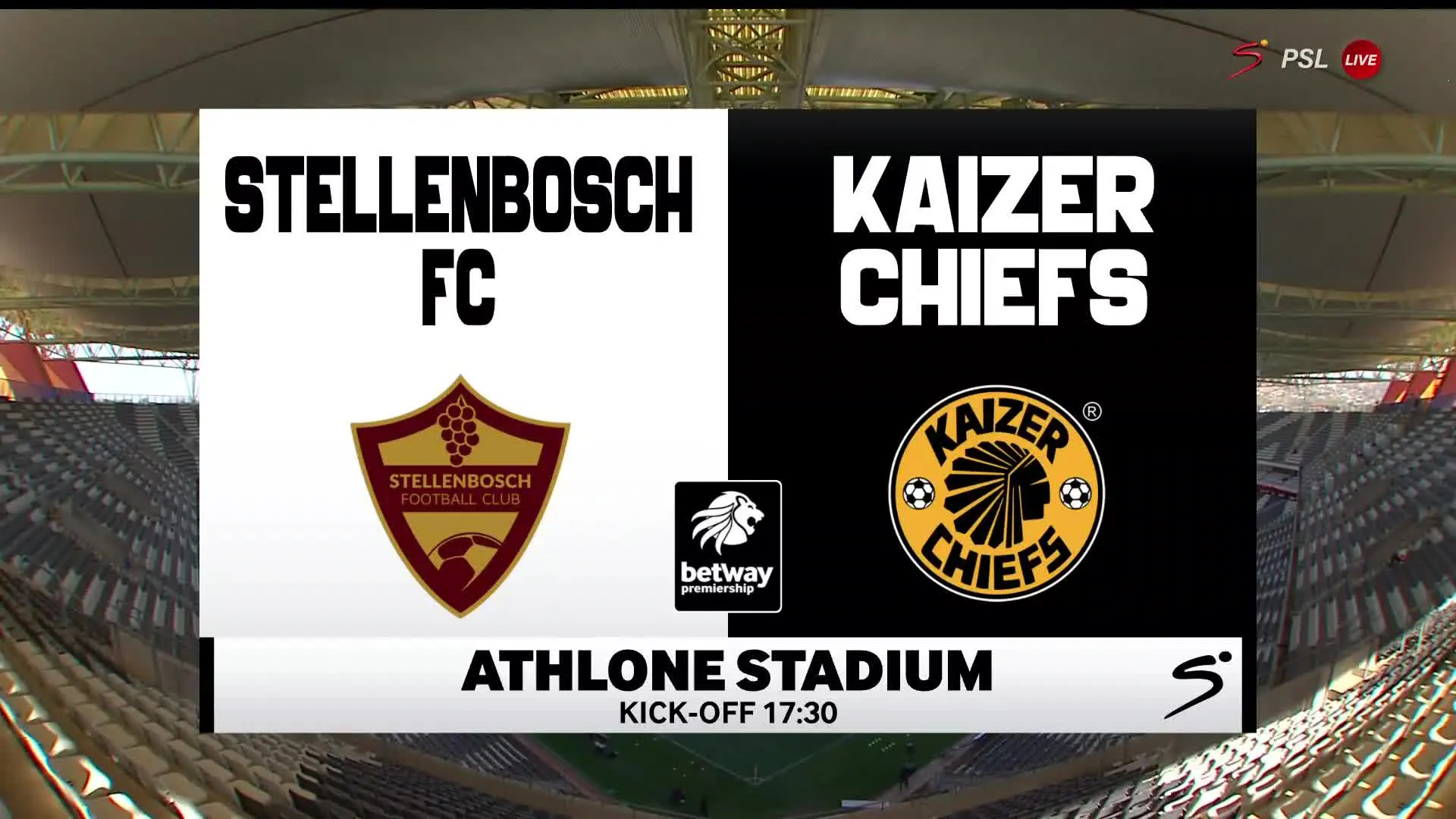 Stellenbosch v Kaizer Chiefs | Match in 5 | Betway Premiership