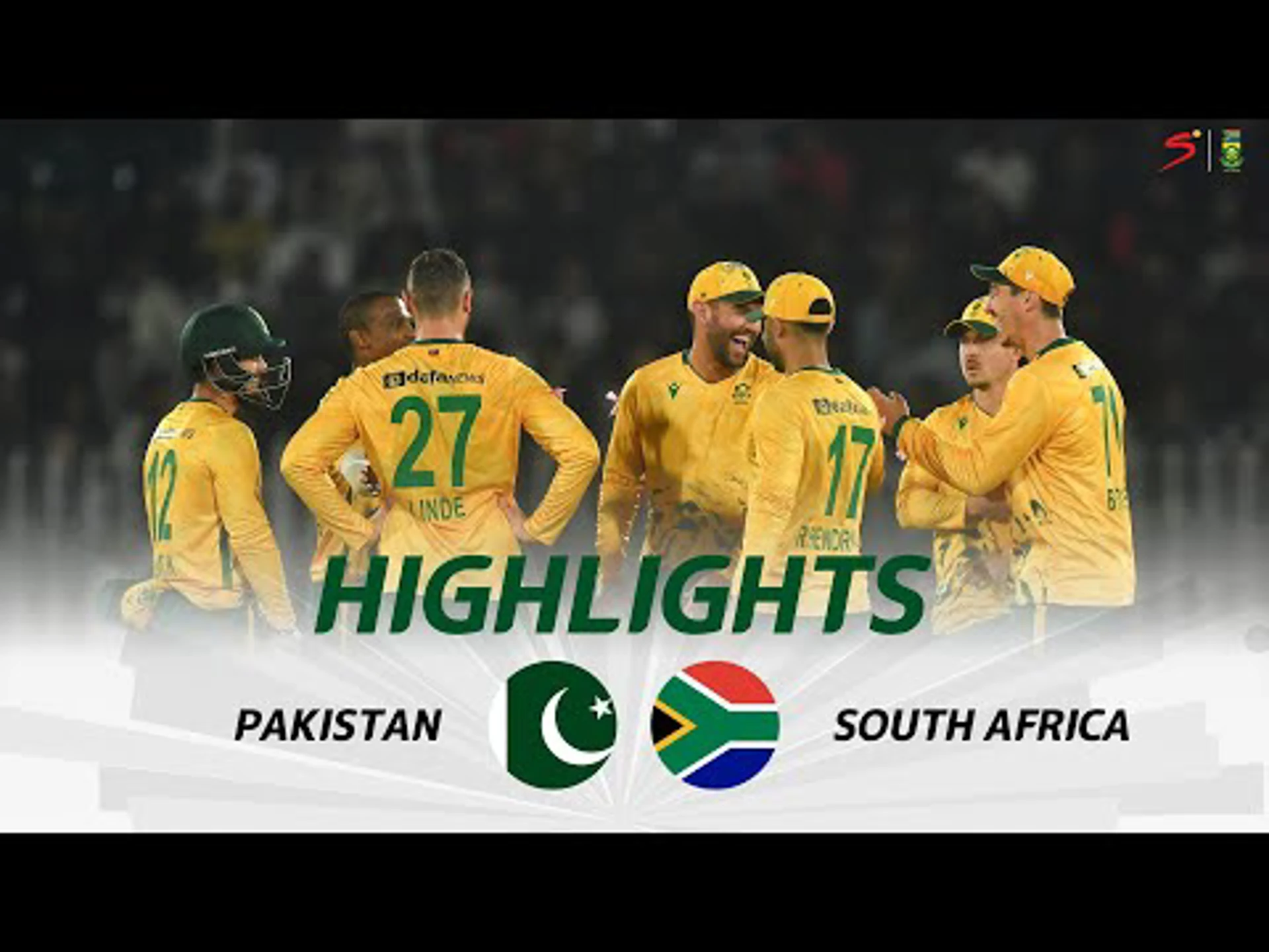 Pakistan v South Africa | Short Highlights | 1st T20I