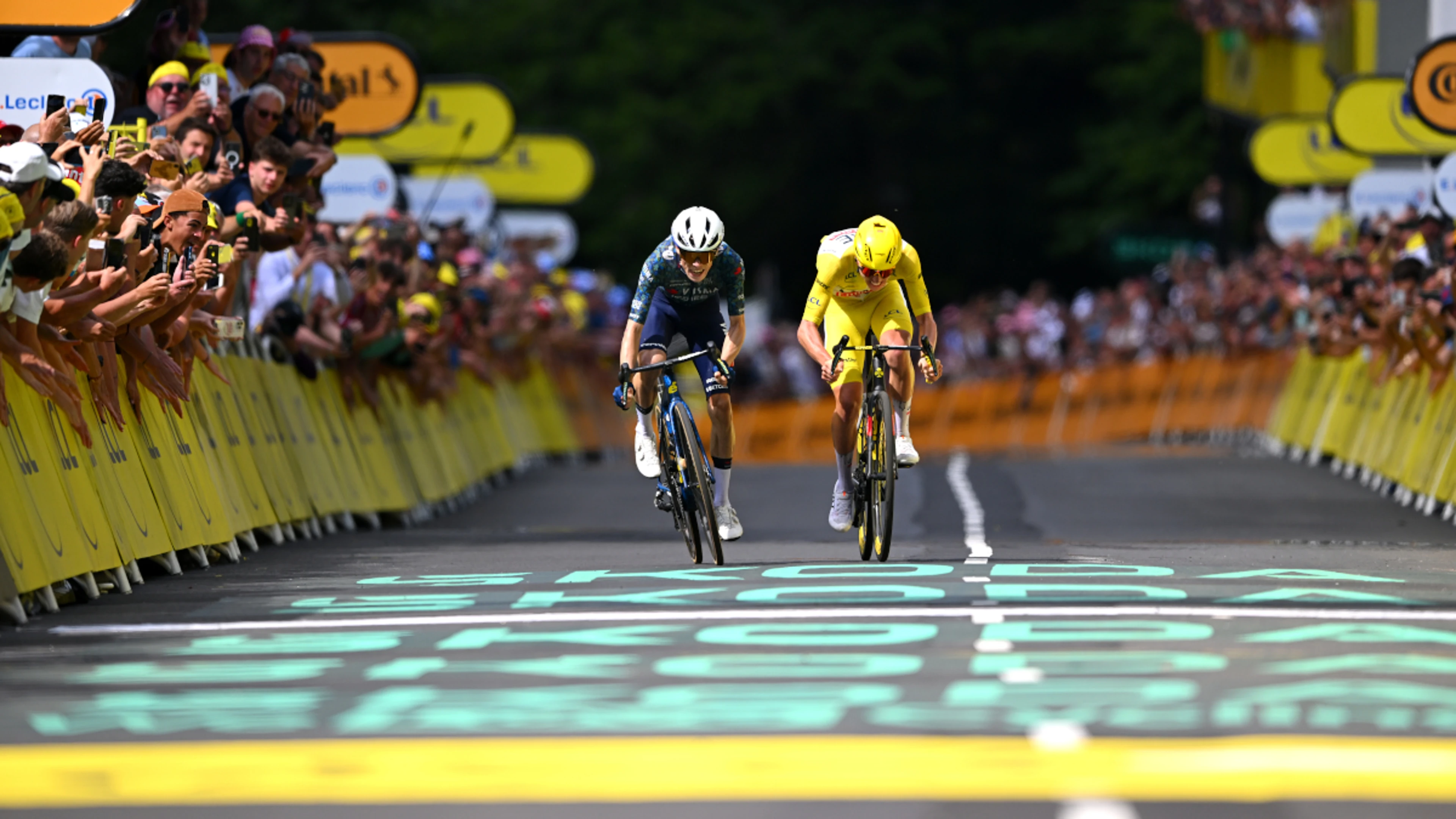 Emotional Vingegaard edges Pogacar in Tour de France battle