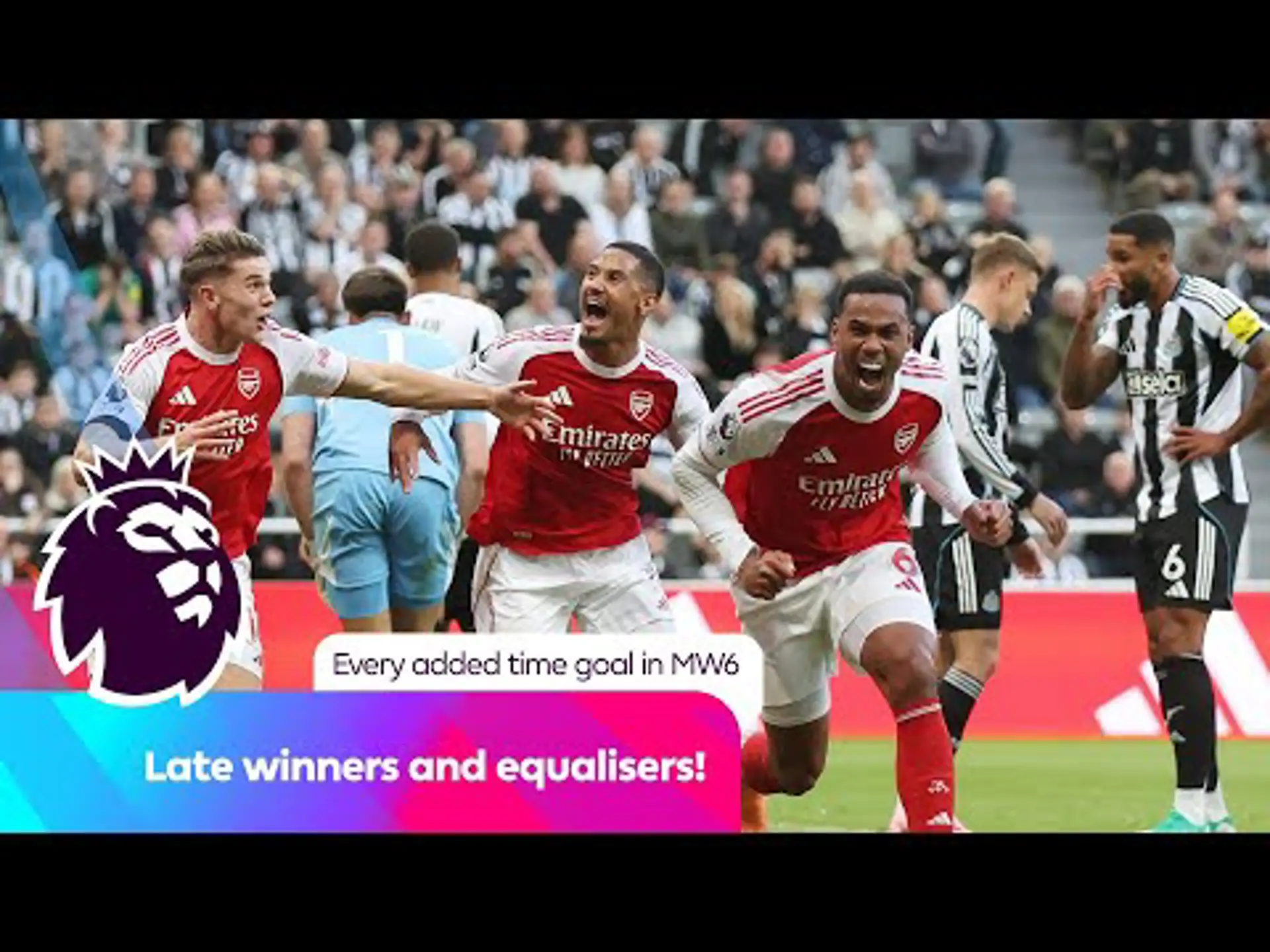 CHAOS! Every added time goal in Matchweek 6 so far! | Premier League