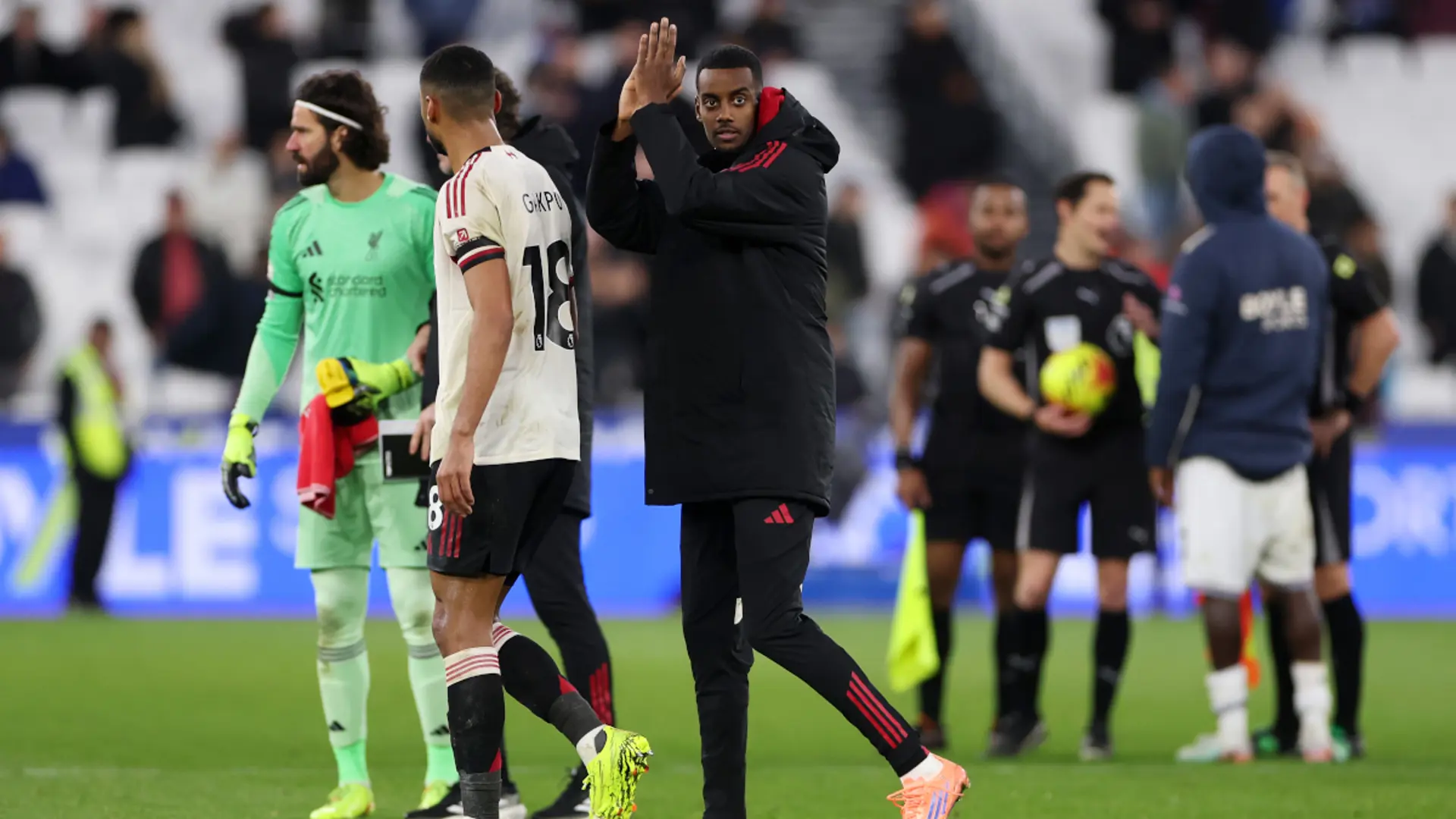 Isak agrees first Liverpool league goal a 'long time coming'