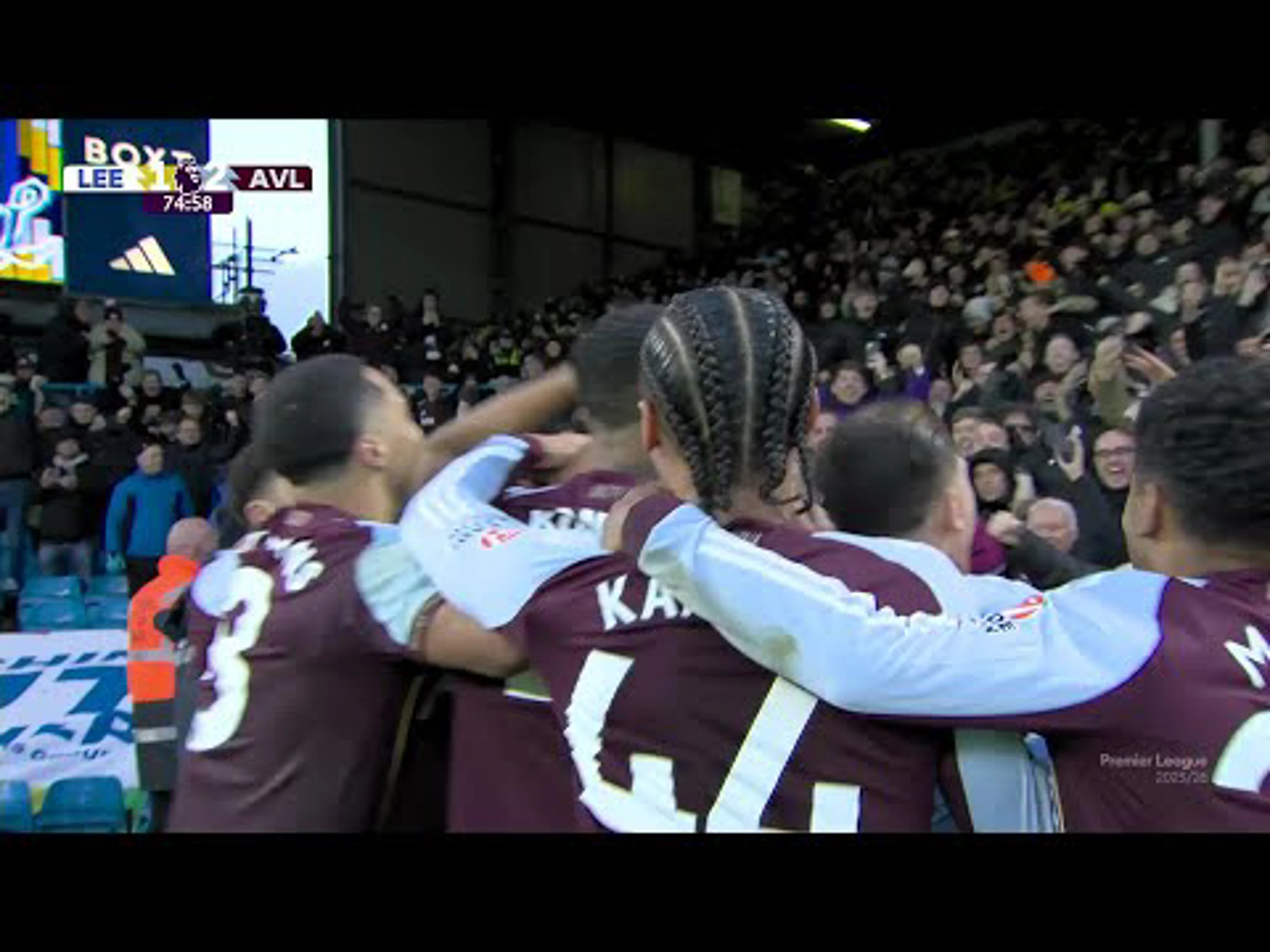 Morgan Rogers | 75ᵗʰ Minute Spectacular Goal v Leeds United