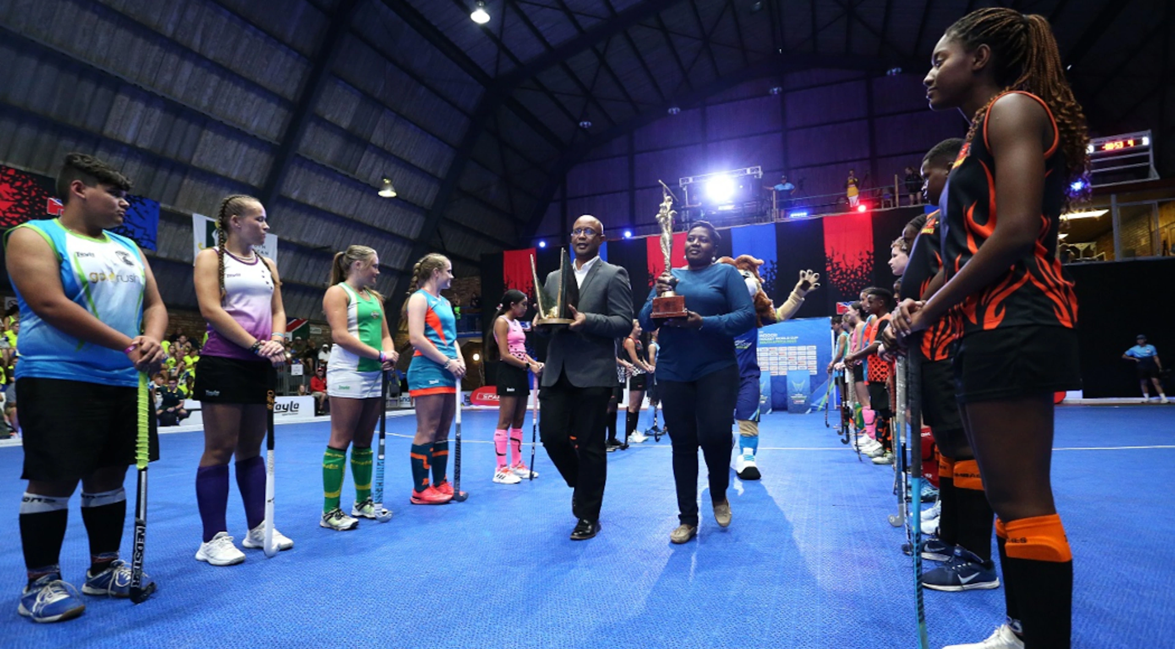 FIH Hockey Indoor World Cup trophy launched in Cape Town