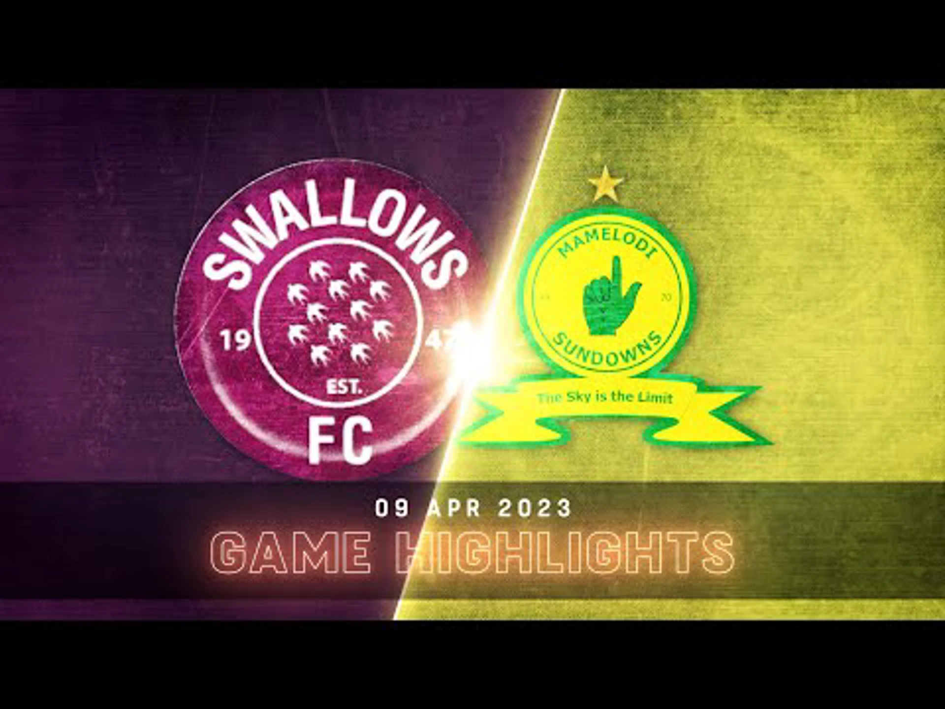 Swallows v Mamelodi Sundowns | Match in 5 Minutes | DStv Premiership | Highlights