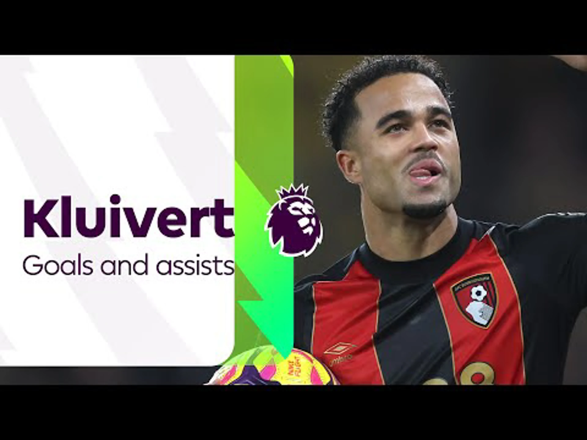 Every Kluivert goal and assist so far this season | Premier League