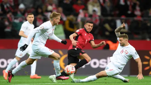 UEFA Euro 2024 Qualifier | Group E | Poland v Albania | Highlights