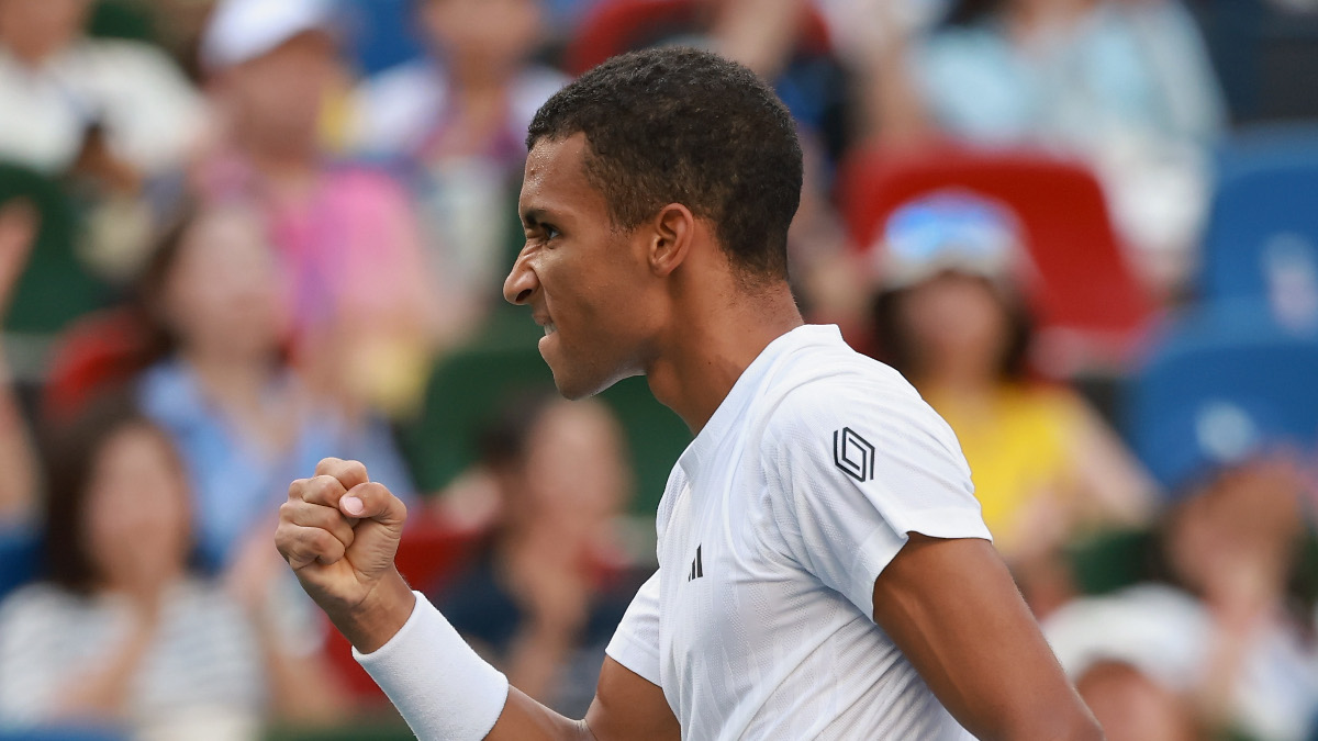 Auger-Aliassime thanks new bride after lifting Brussels ATP title