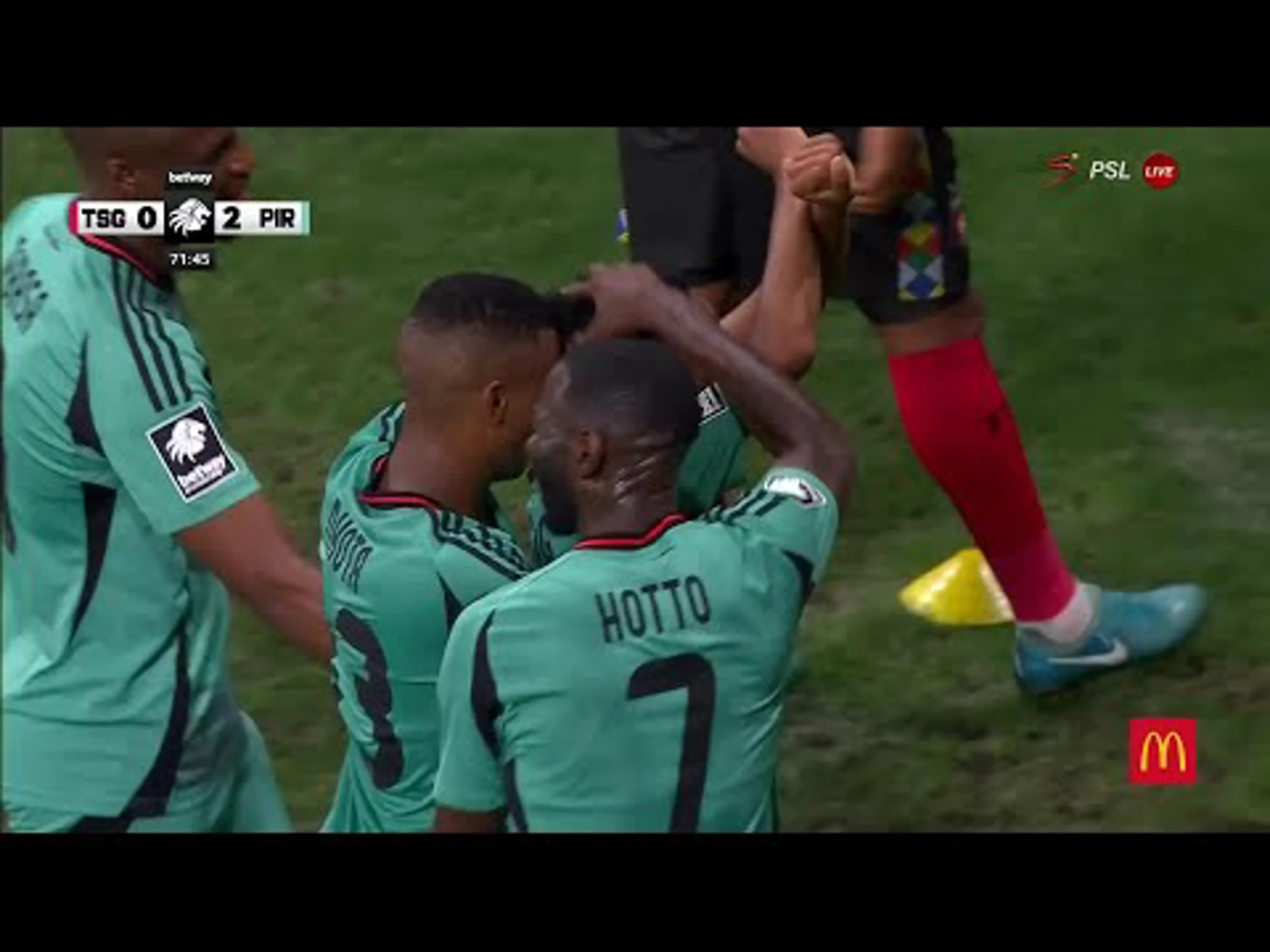 Betway Premiership | TS Galaxy vs Orlando Pirates | Second Goal | Relebohile Mofokeng