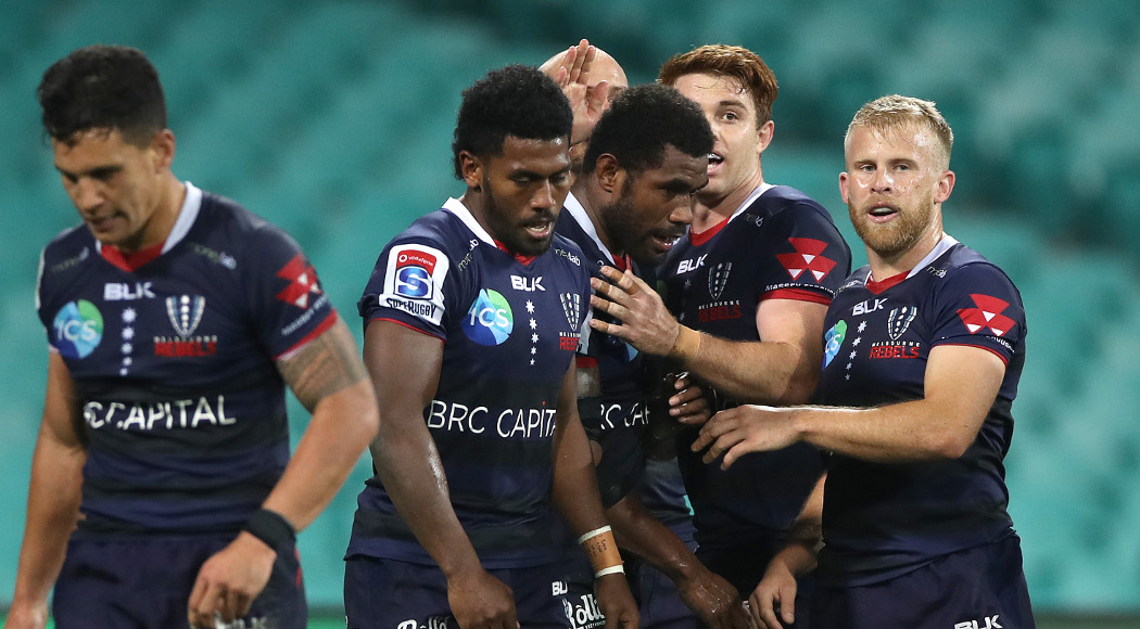 Koroibete try seals win for dominant Rebels