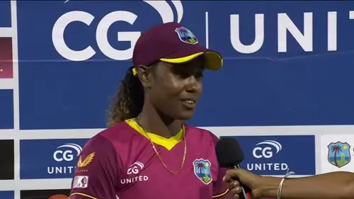 Post-match interview with Hayley Matthews | West Indies v Ireland 3rd ODI | WI Women's Cricket