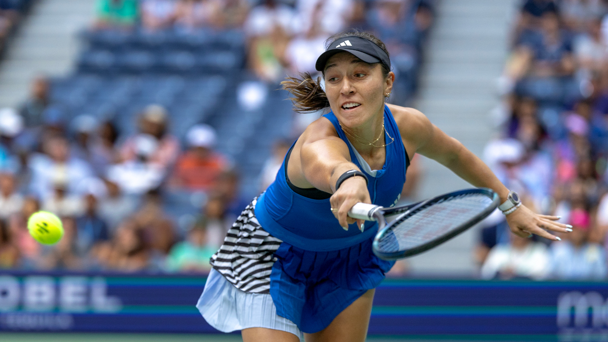 Alcaraz into US Open last eight as Pegula, Jabeur crash out