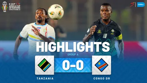 Tanzania v Congo DR | Match in 3 | AFCON 2023 | Highlights