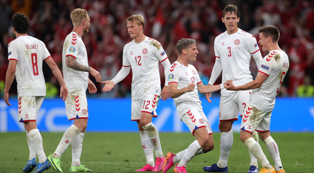 Denmark thrash Russia to reach knockouts, Austria edge through