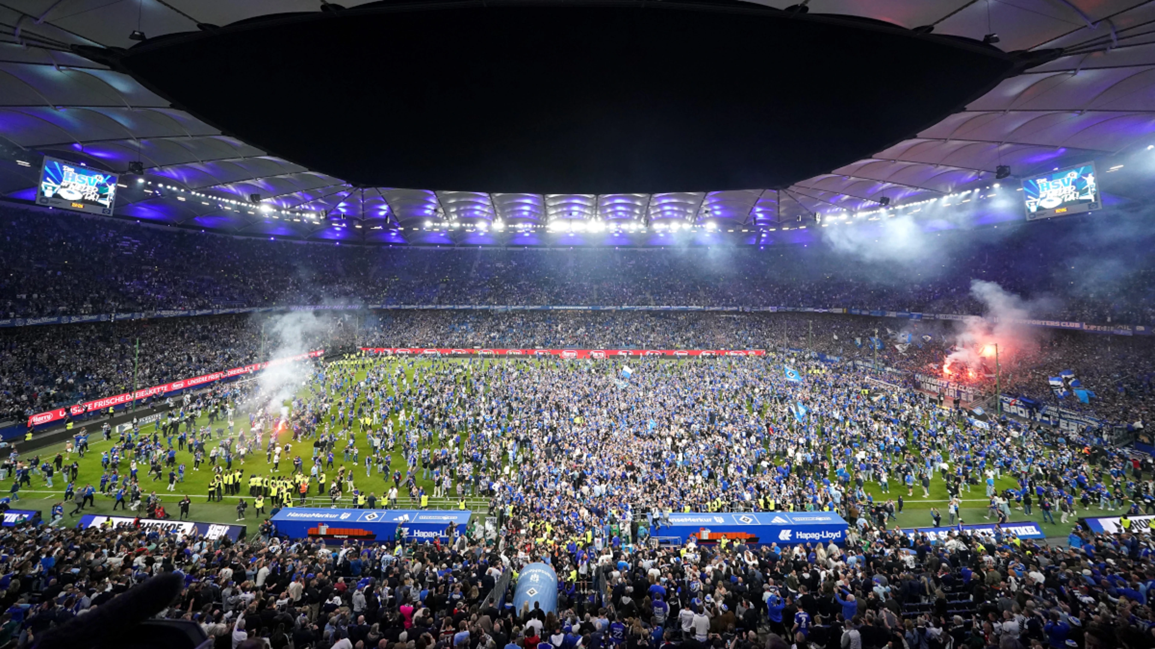 Hamburg return to the Bundesliga after seven years with demolition of Ulm