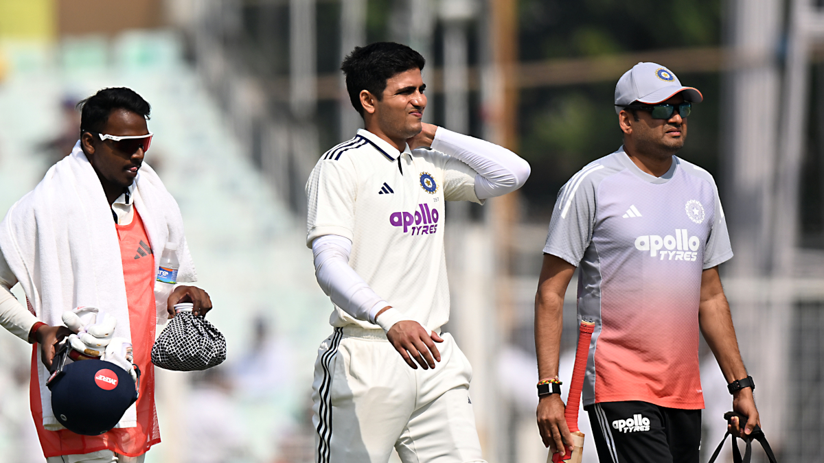 India captain Gill out of South Africa test with neck injury