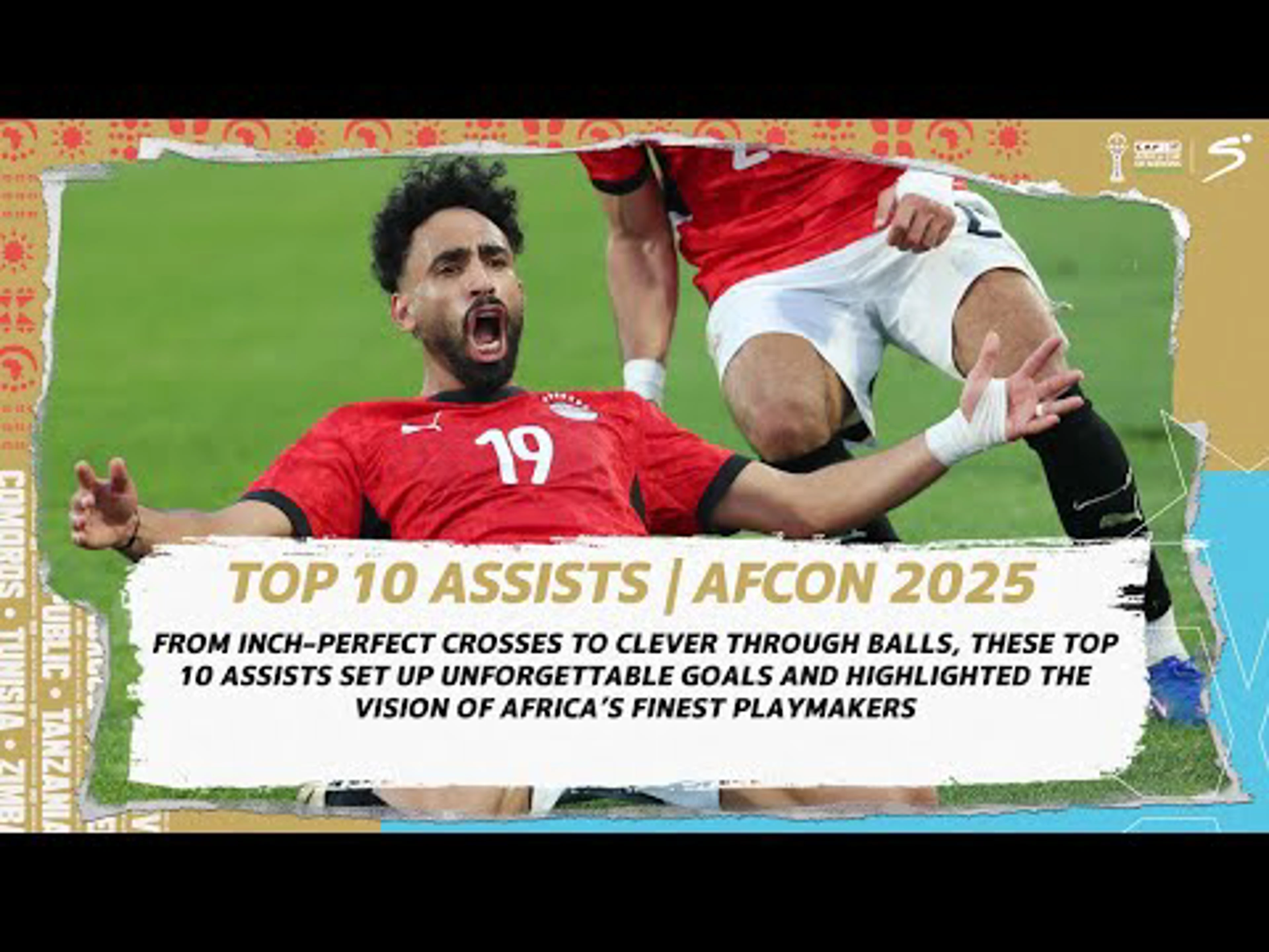 Top 5 Assists from the Round of 16 | AFCON 2025