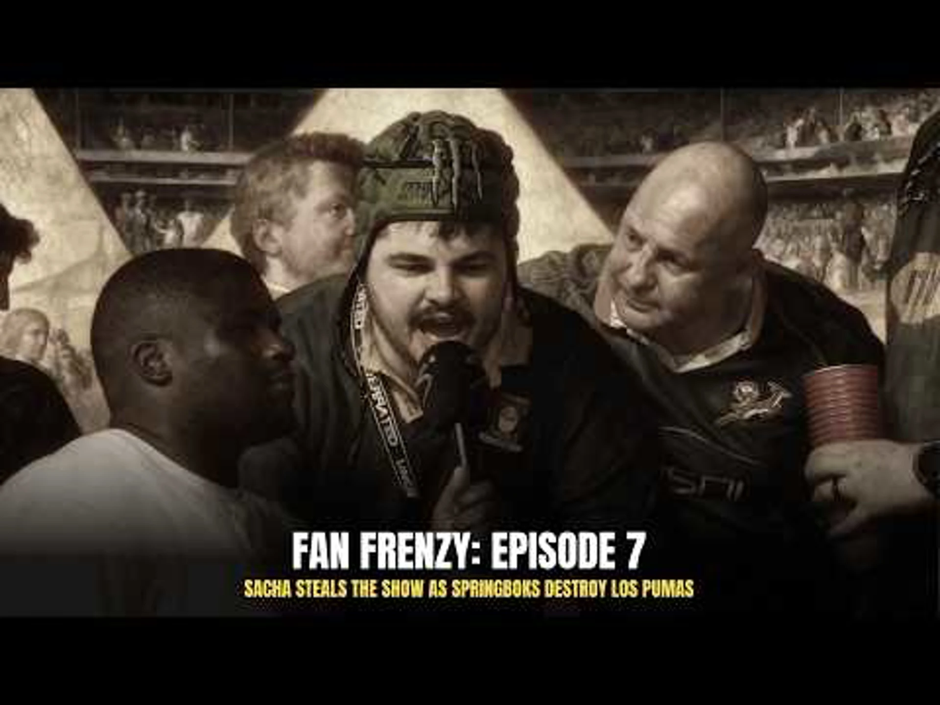 SACHA STEALS THE SHOW IN DURBAN ✨🇿🇦 | Springboks vs Argentina | Fan Frenzy Ep.7