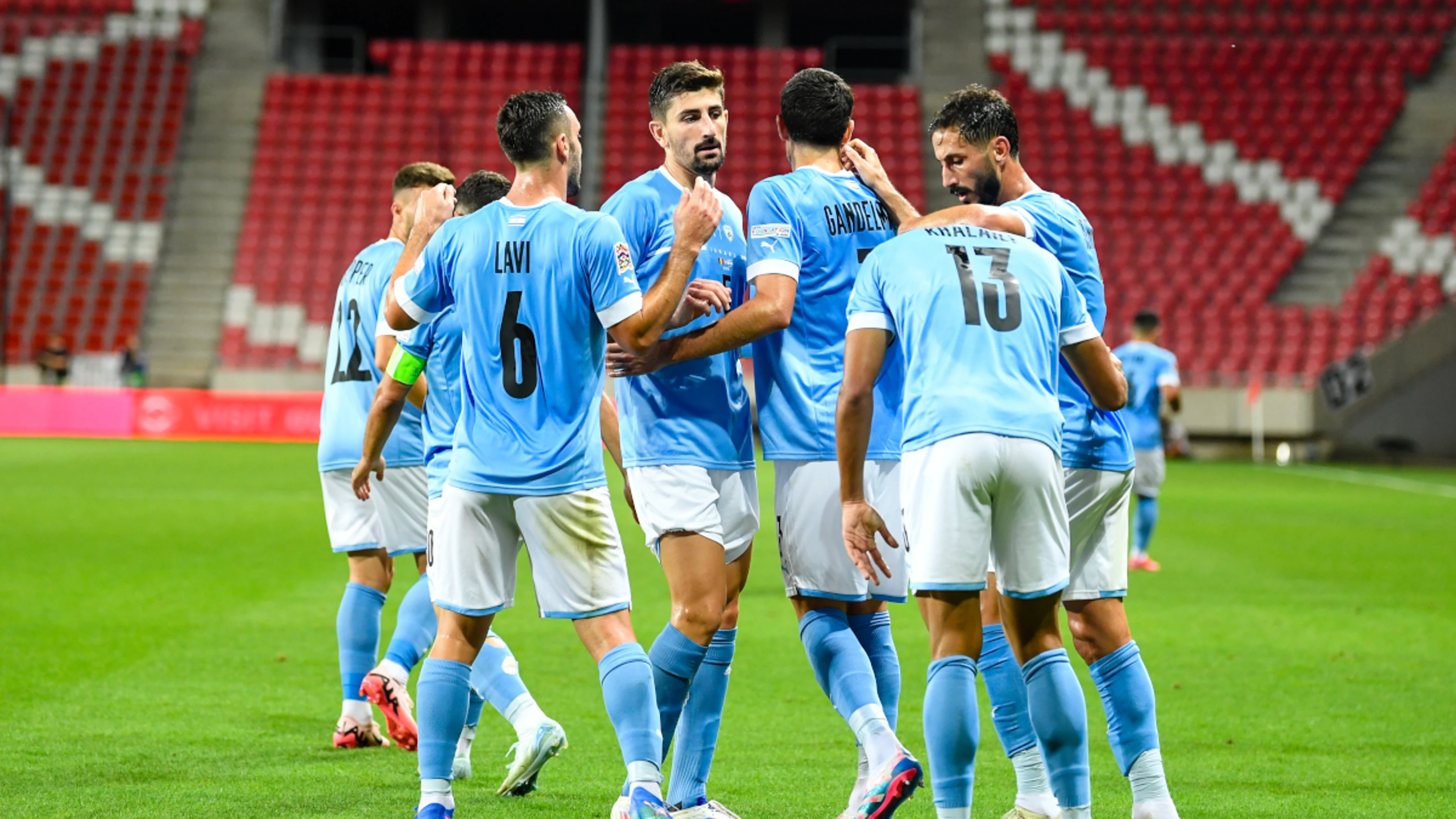 Last-gasp goal hands Israel first win of Nations League campaign