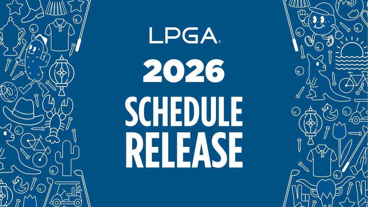 LPGA's 2026 schedule has 33 events, record $132m prize fund