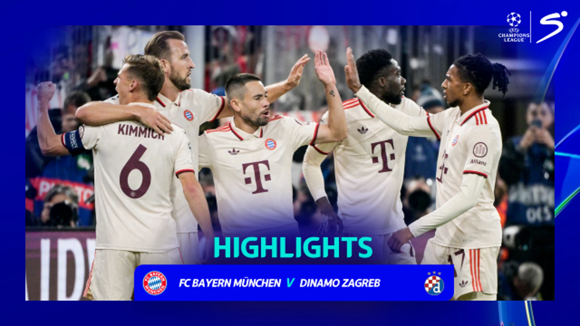 Bayern Munchen v Dinamo Zagreb | 90 in 90 | UEFA Champions League