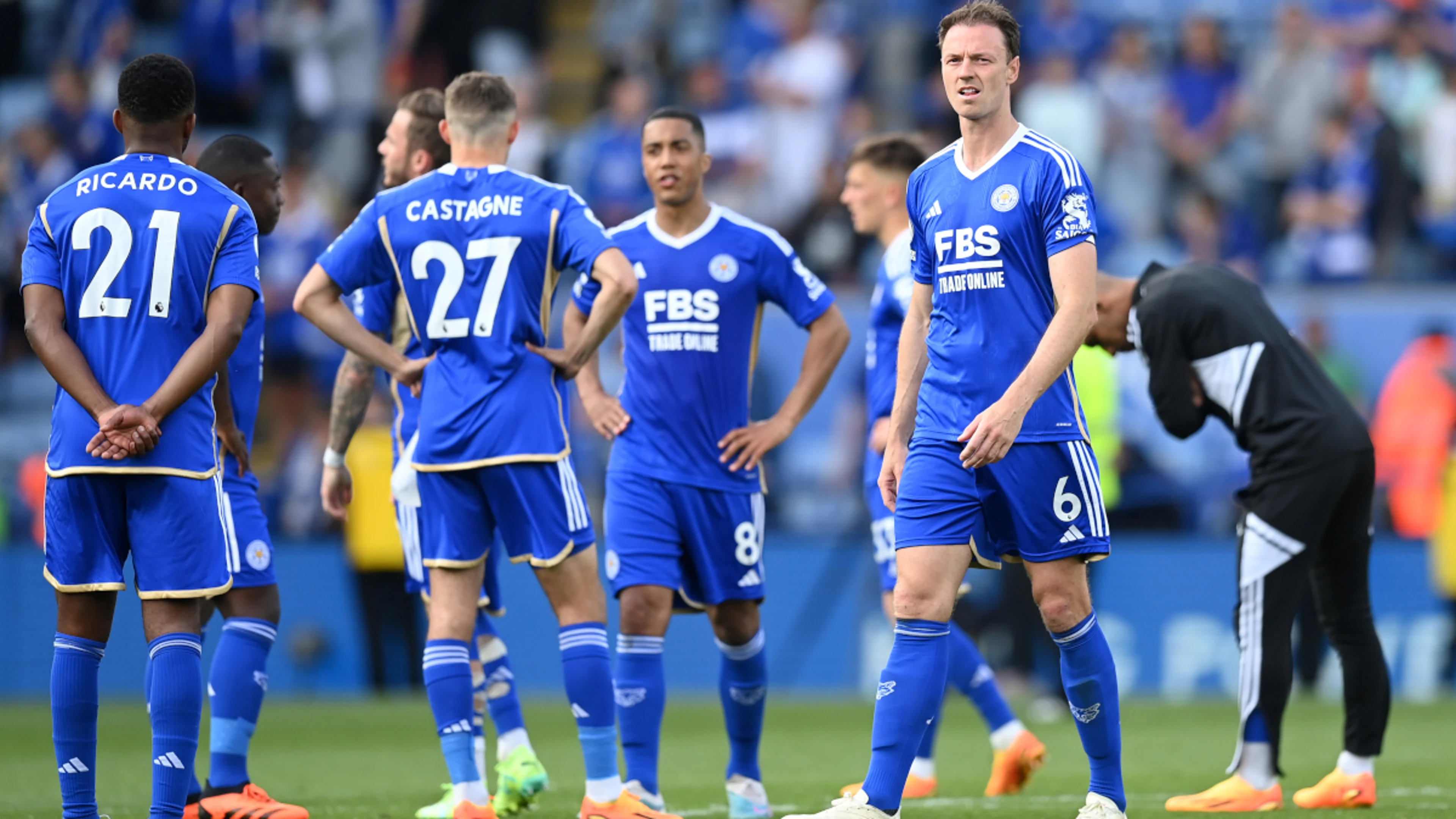 Leicester relegated from Premier League despite win over West Ham