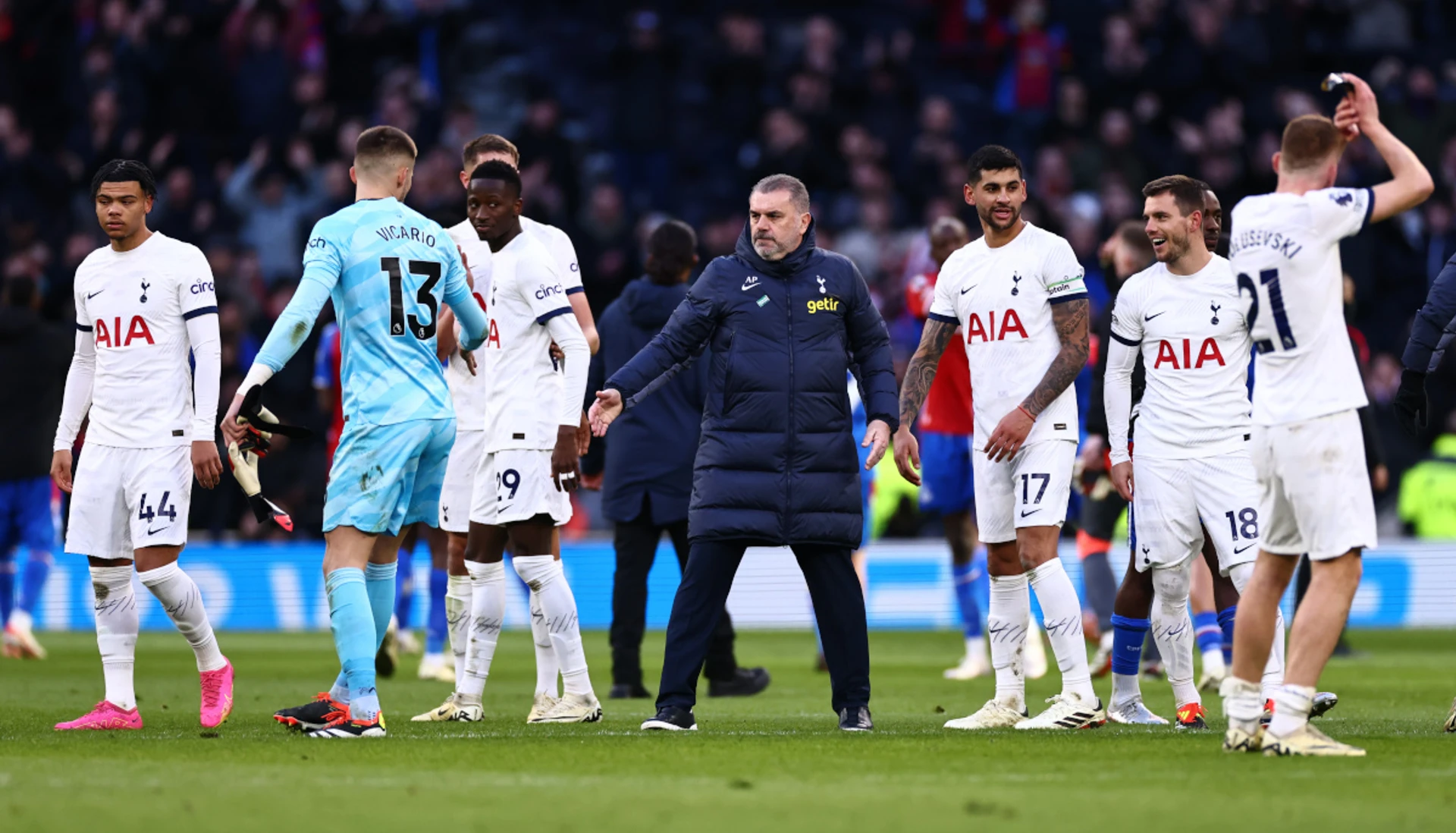 Postecoglou praises Tottenham's new-found mental strength