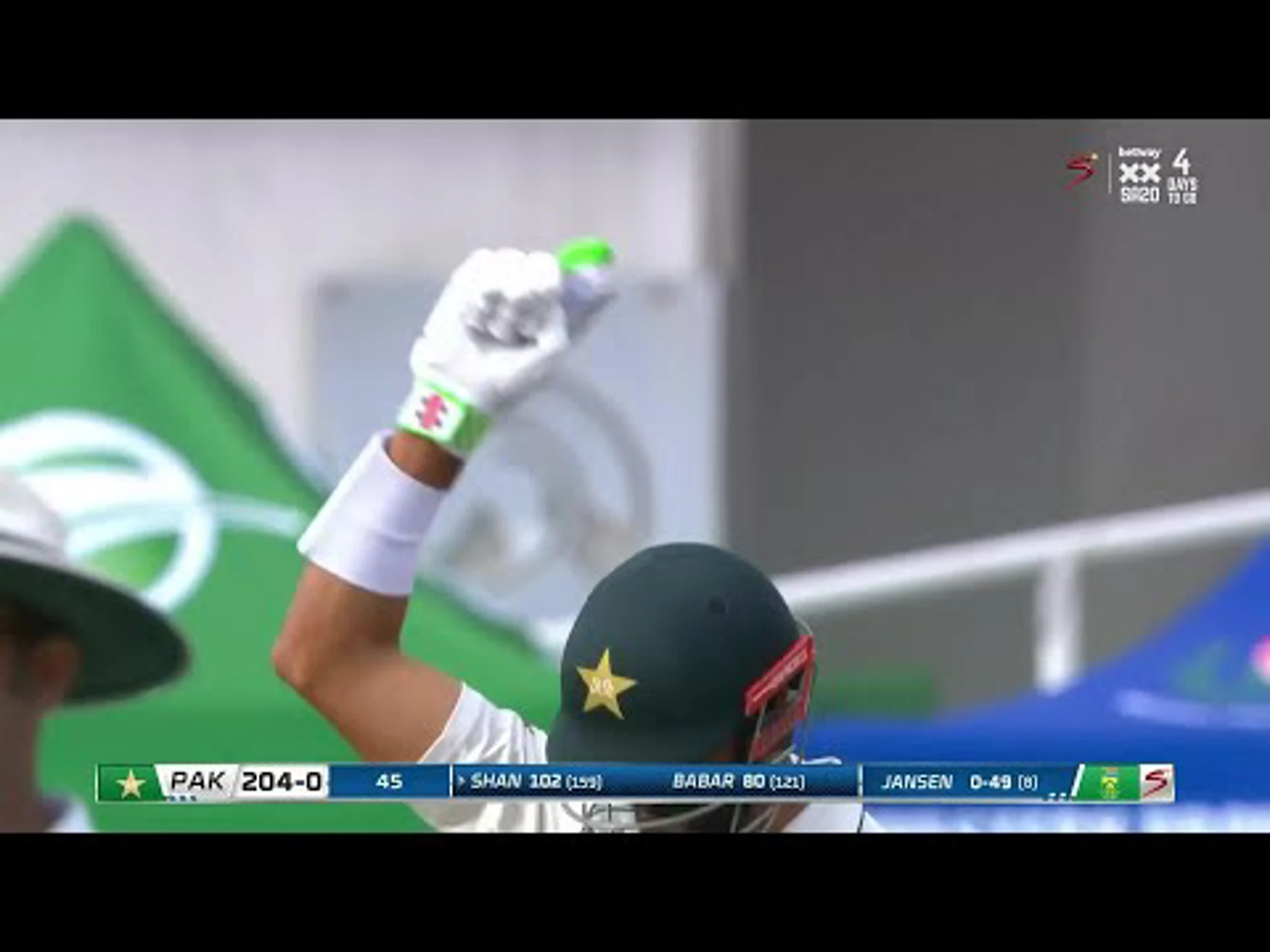 Shan Masood 102* runs | South Africa v Pakistan | 2nd Test Day 3