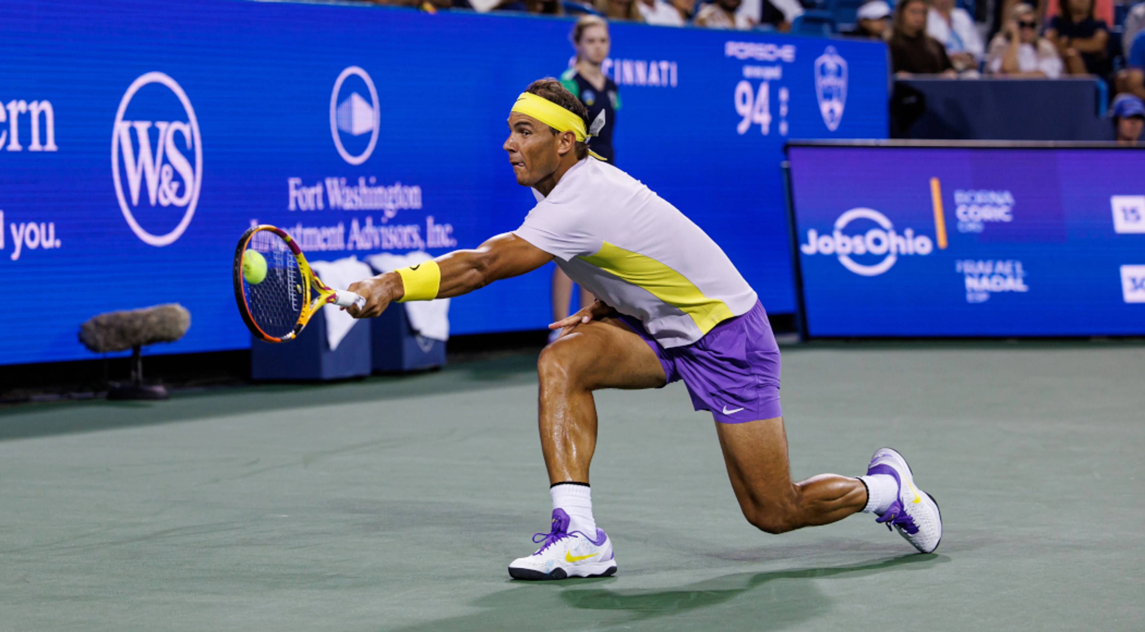 Coric crashes Nadal's Cincinnati welcome back party