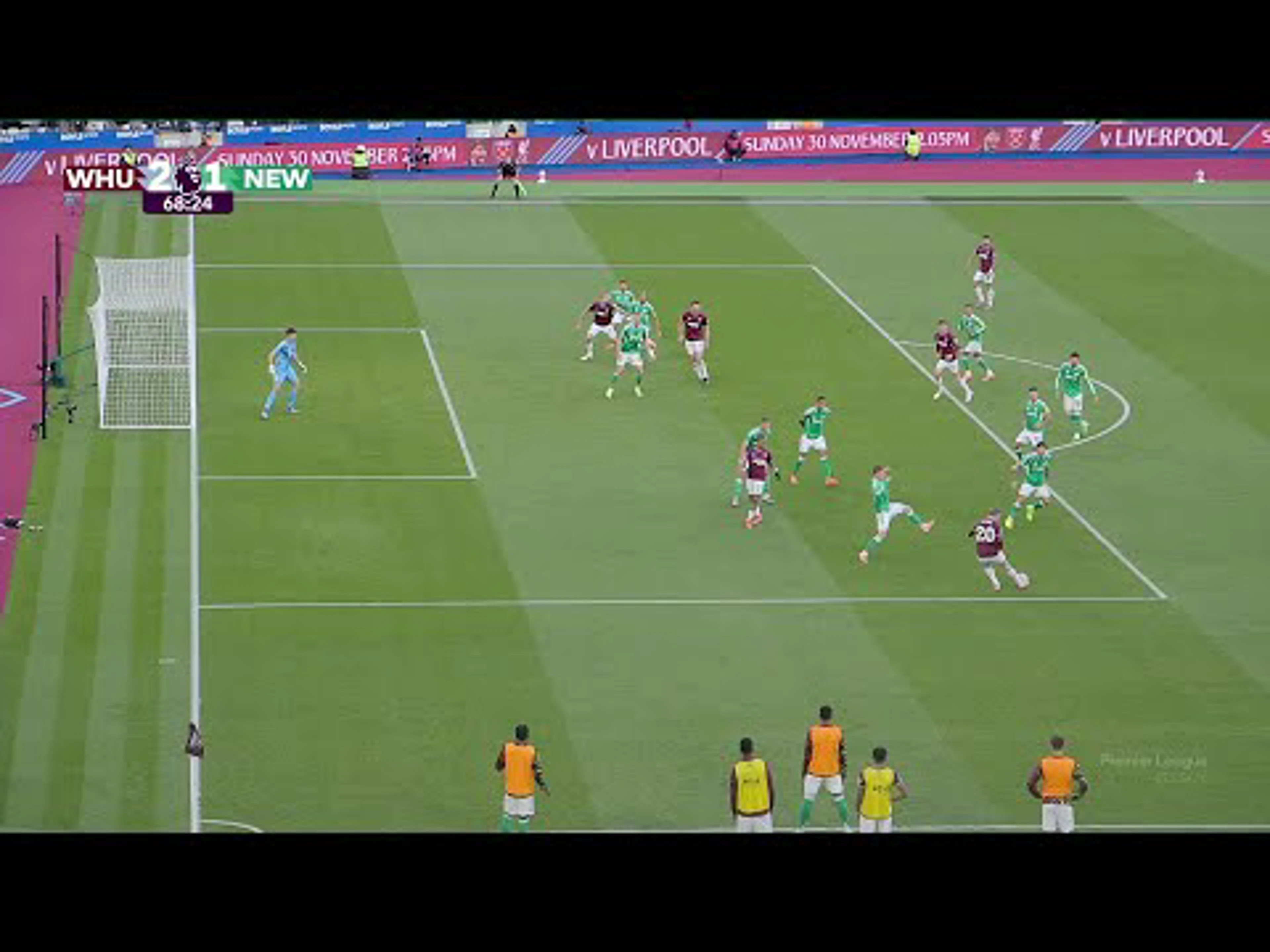 Tomás Soucek | 68ᵗʰ Minute VAR v Newcastle