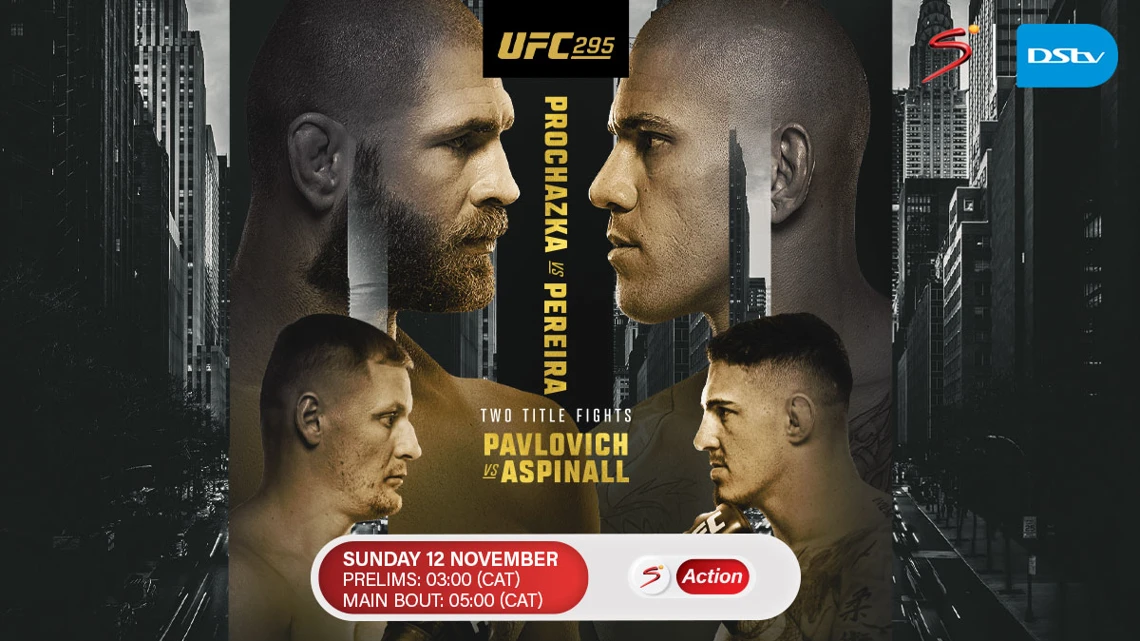 Two title fights headline UFC 295 | SuperSport