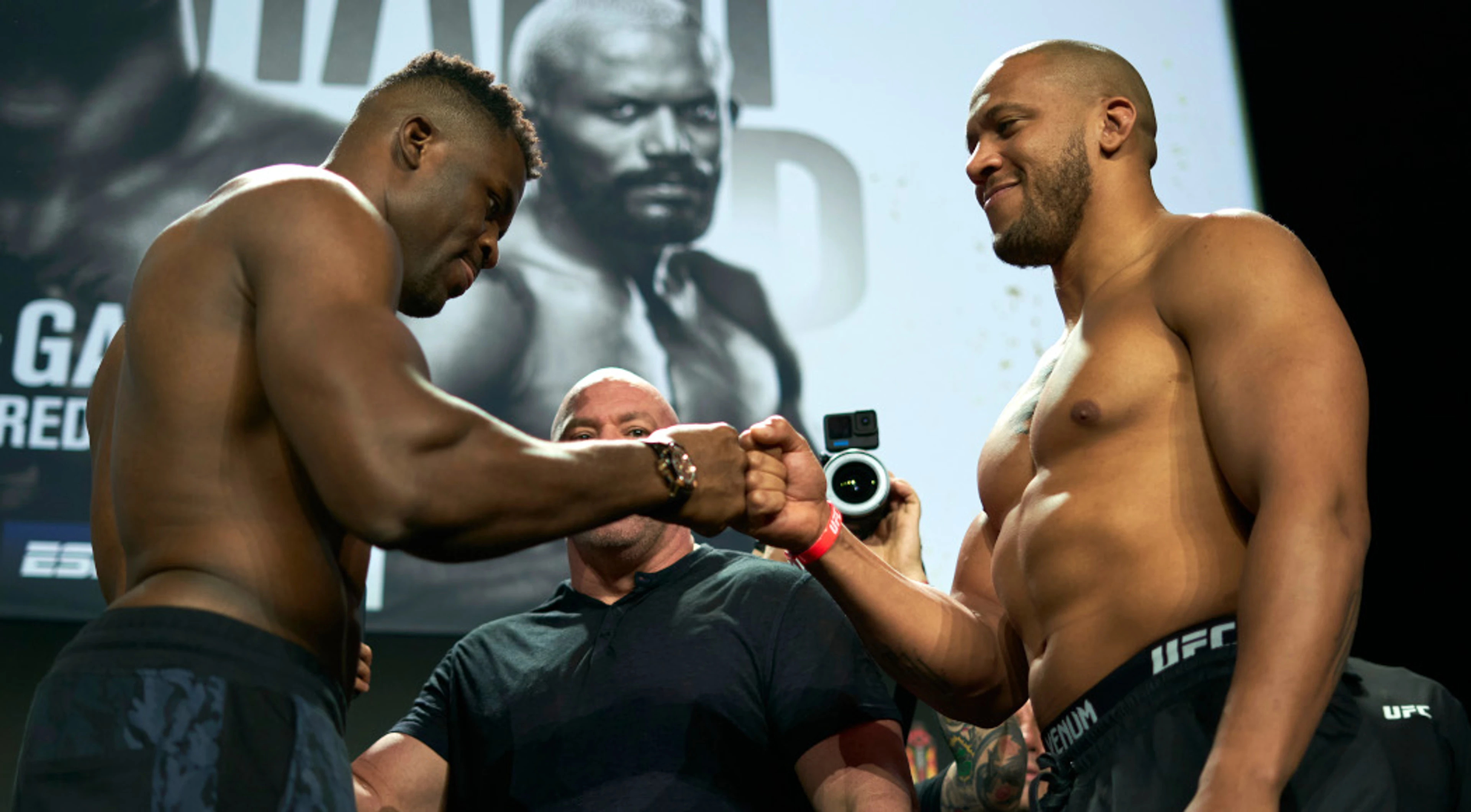 Ciryl Gane favoured v Francis Ngannou